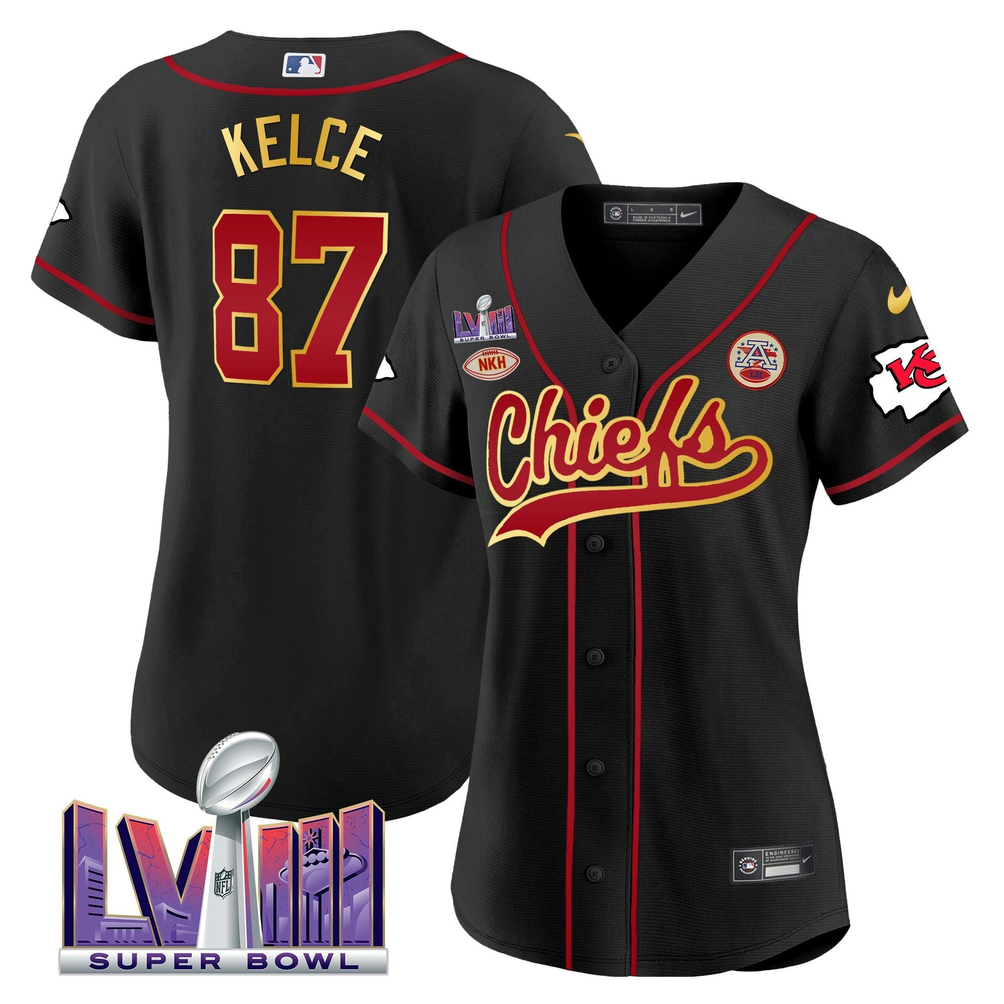 Camisa NFL Women’s Super Bowl LVIII Patch Jersey