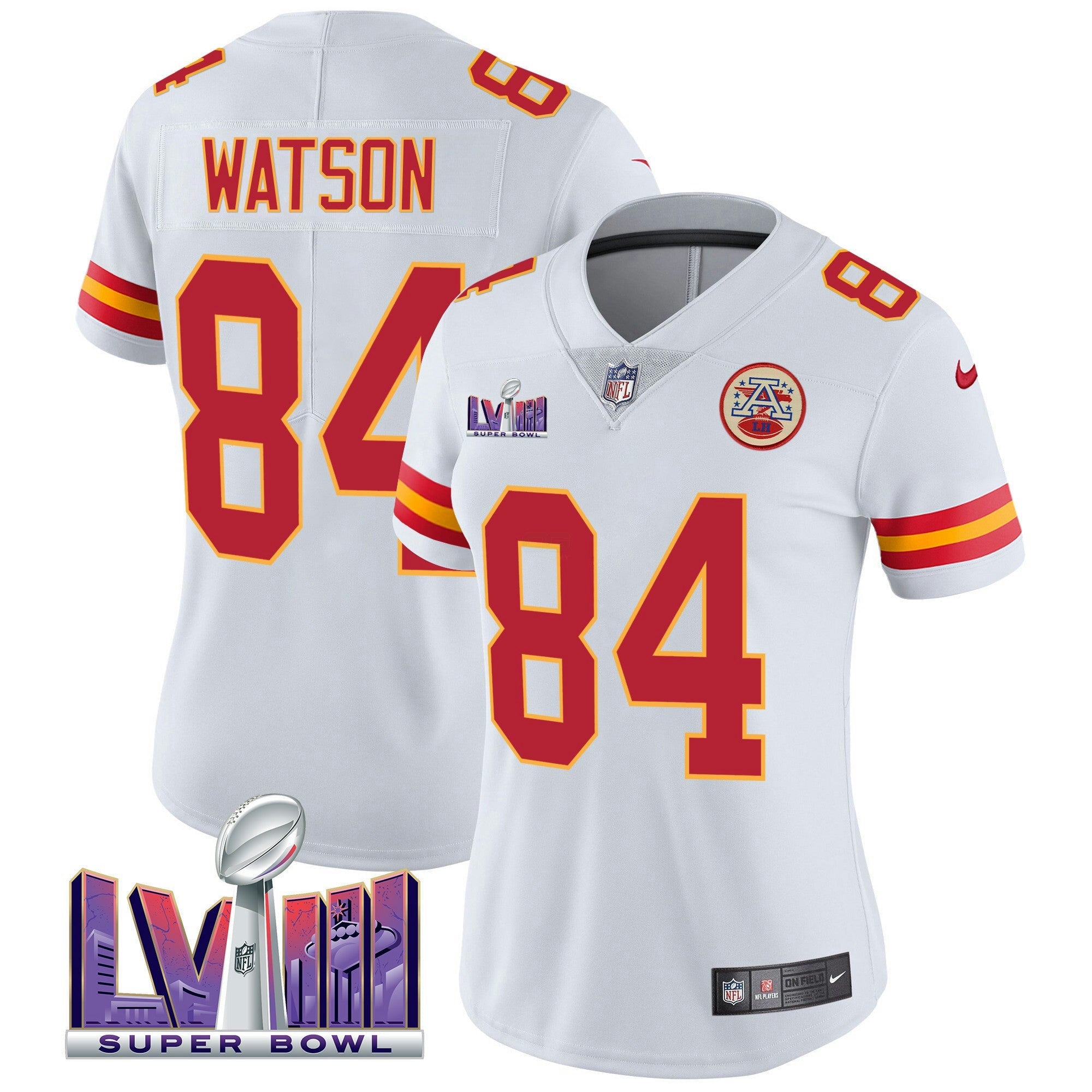 Camisa NFL Women’s Super Bowl LVIII Patch Vapor Jersey