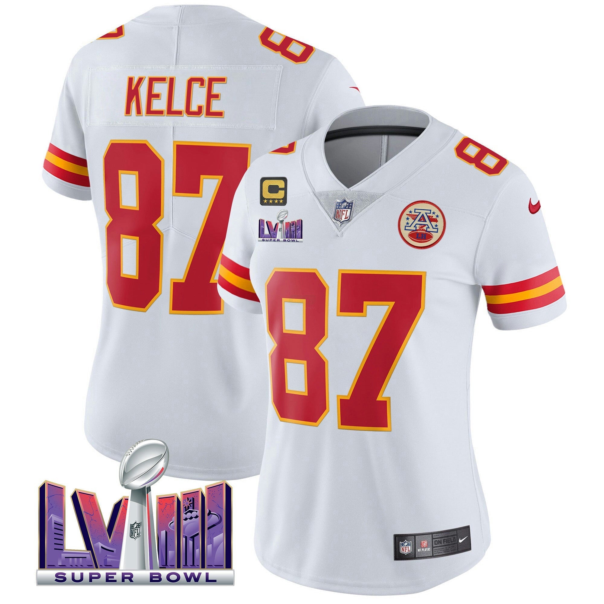Camisa NFL Women’s Super Bowl LVIII Patch Vapor Jersey