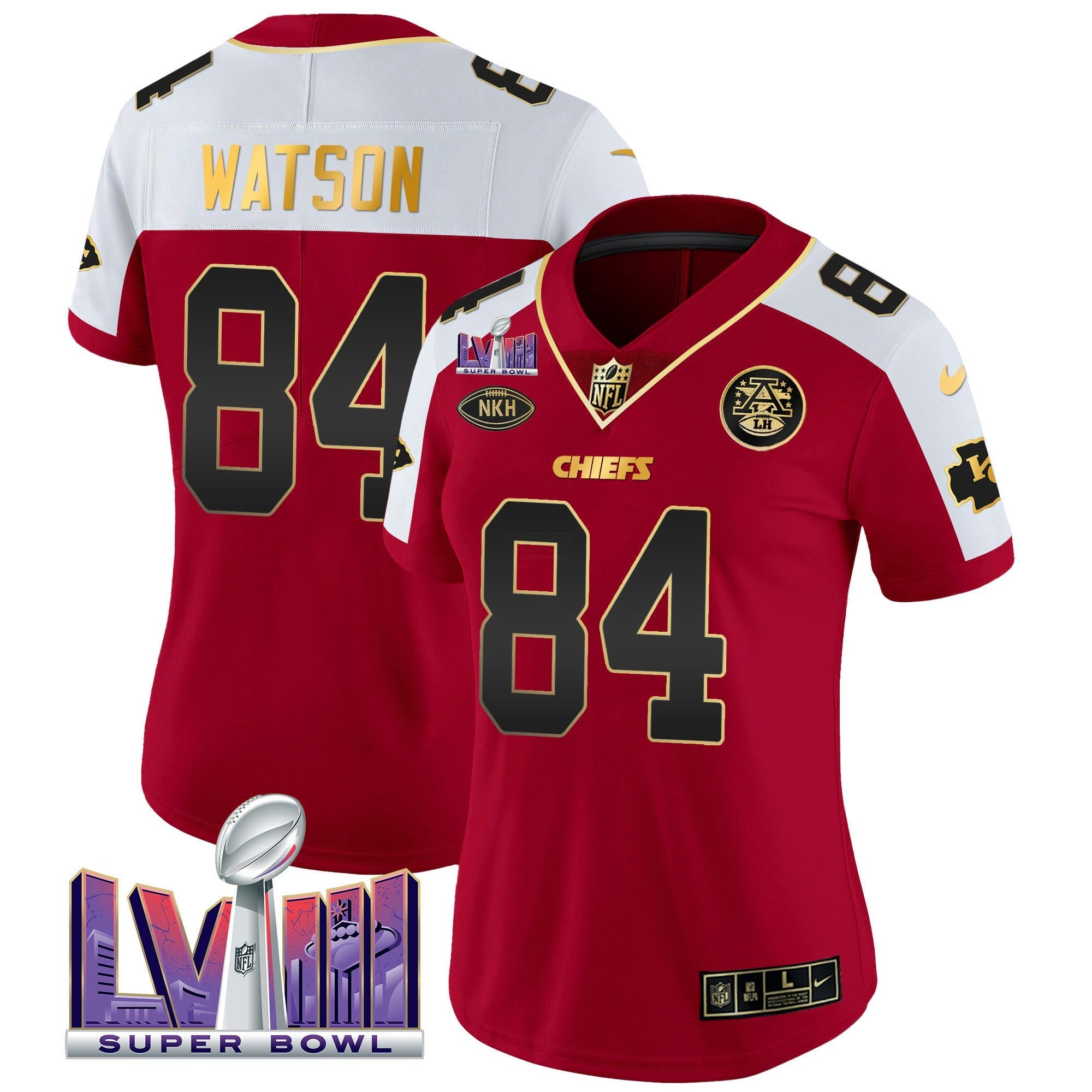 Camisa NFL Women’s Super Bowl LVIII Patch Vapor Jersey V2