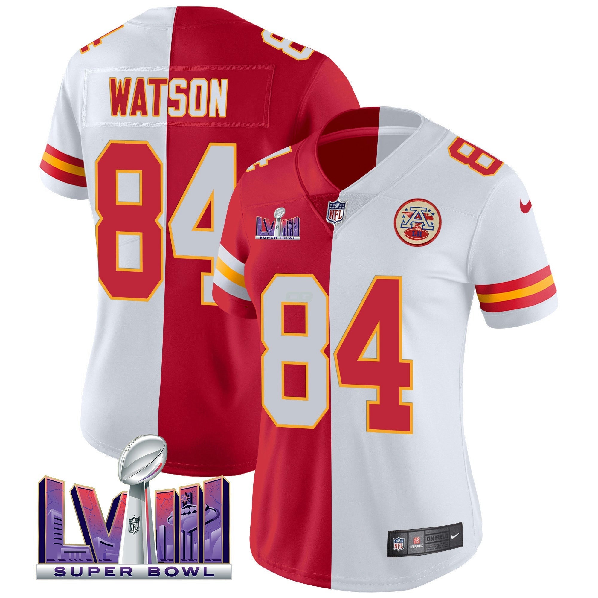 Camisa NFL Women’s Super Bowl LVIII Patch Vapor Jersey V4