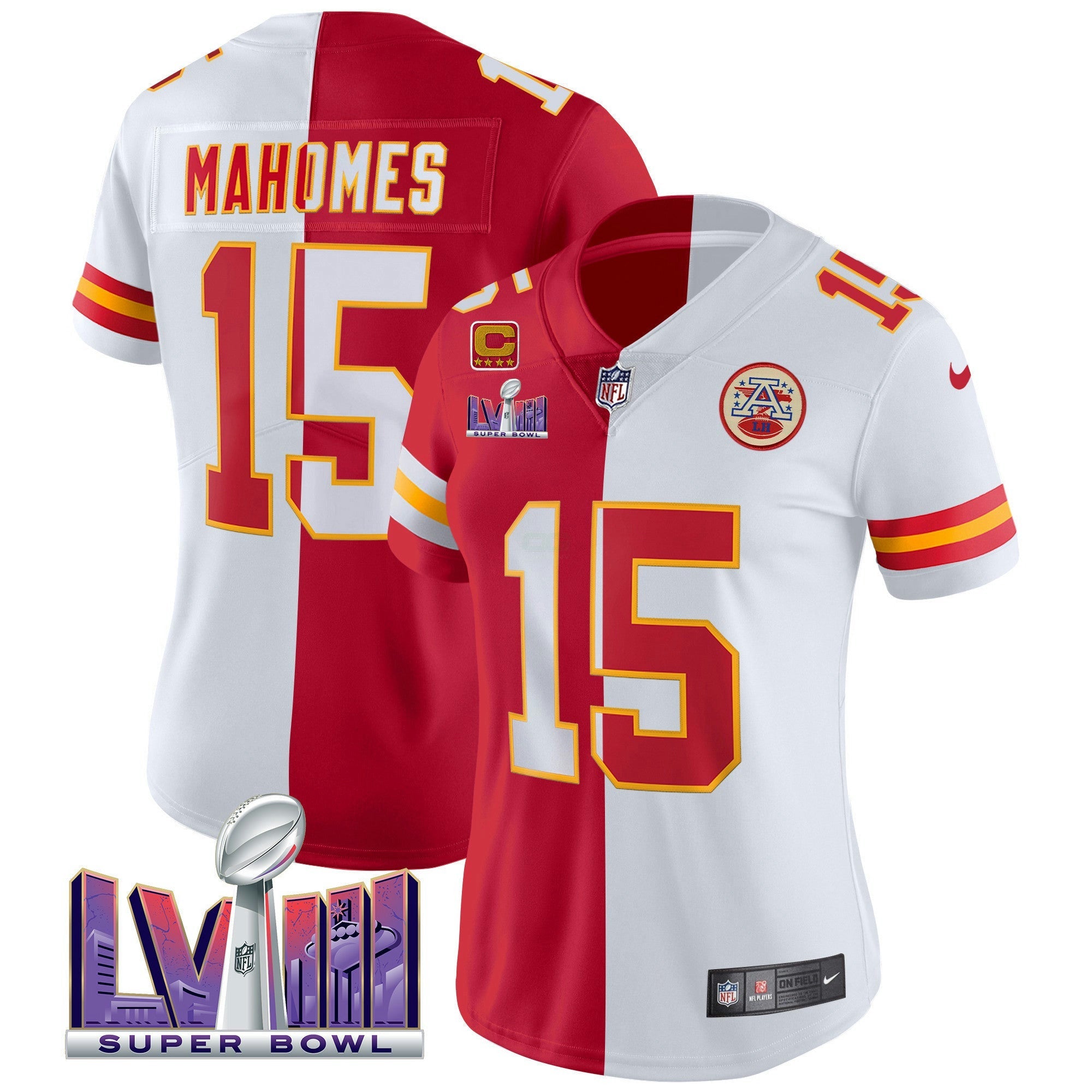 Camisa NFL Women’s Super Bowl LVIII Patch Vapor Jersey V4