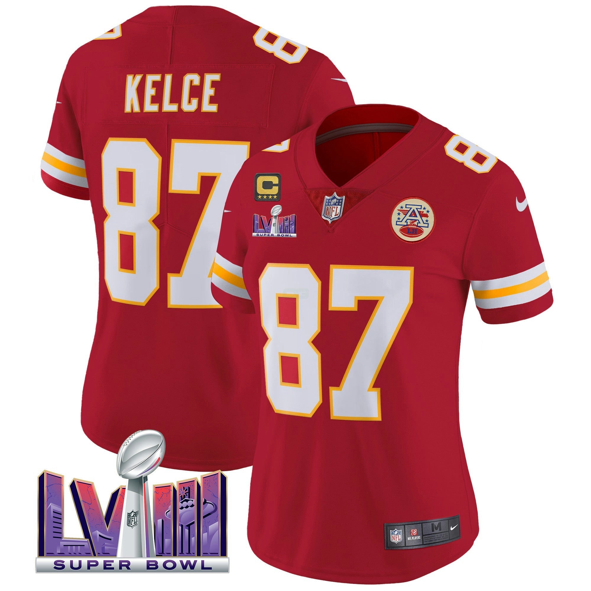 Camisa NFL Women’s Super Bowl LVIII Patch Vapor Jersey