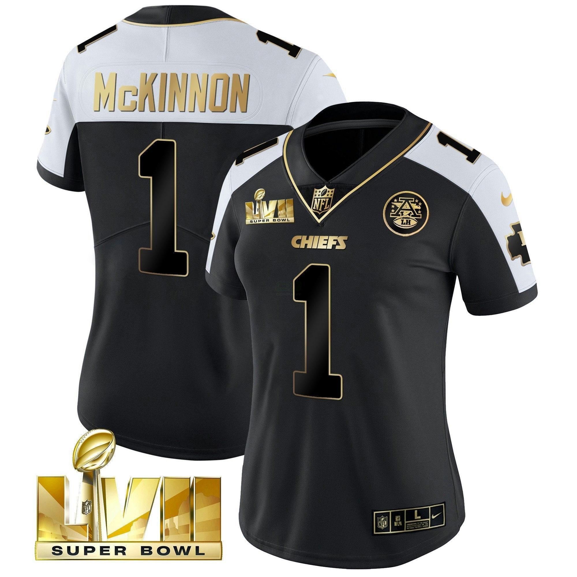 Camisa NFL Women’s Super Bowl Vapor Dourada Jersey