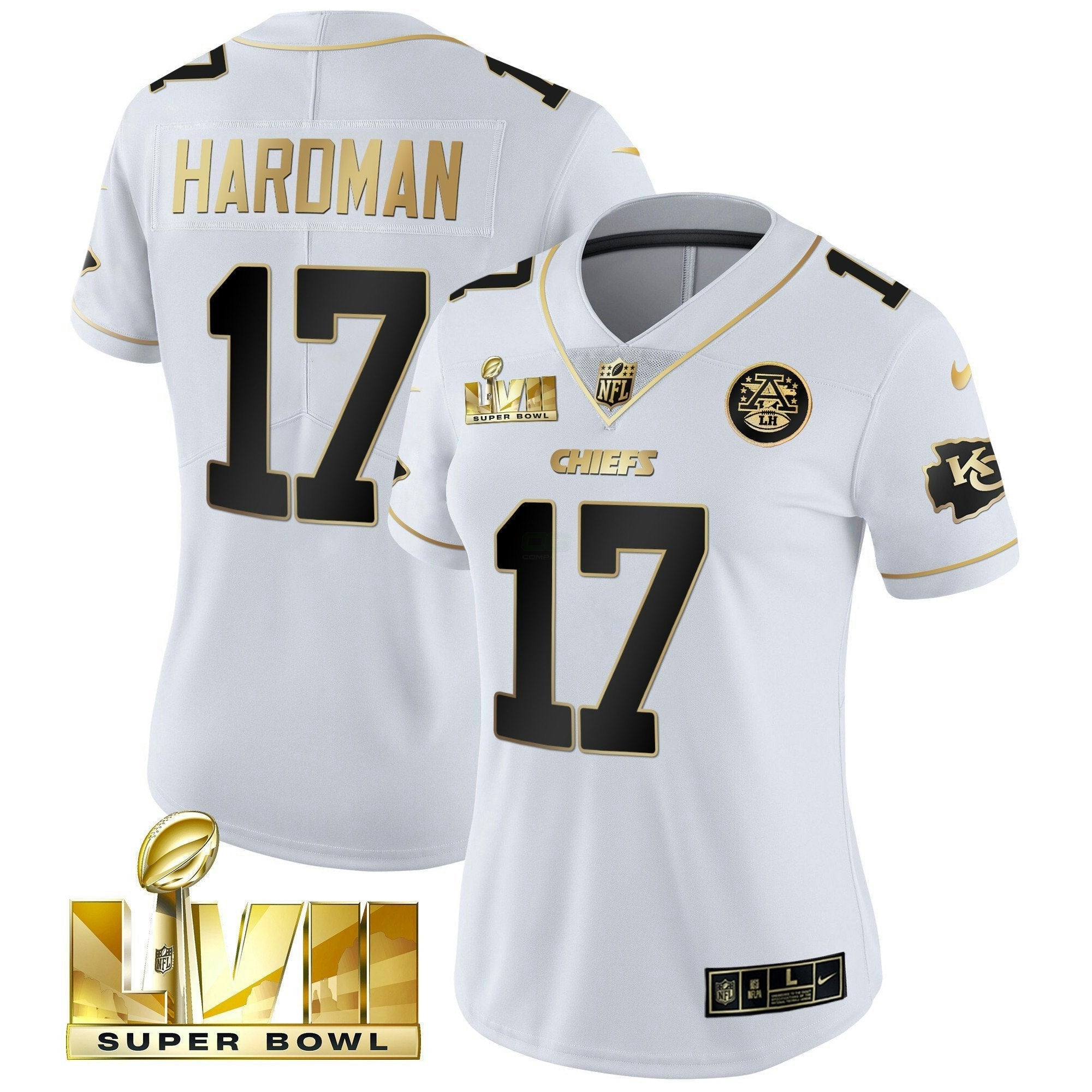 Camisa NFL Women’s Super Bowl Vapor Dourada Jersey