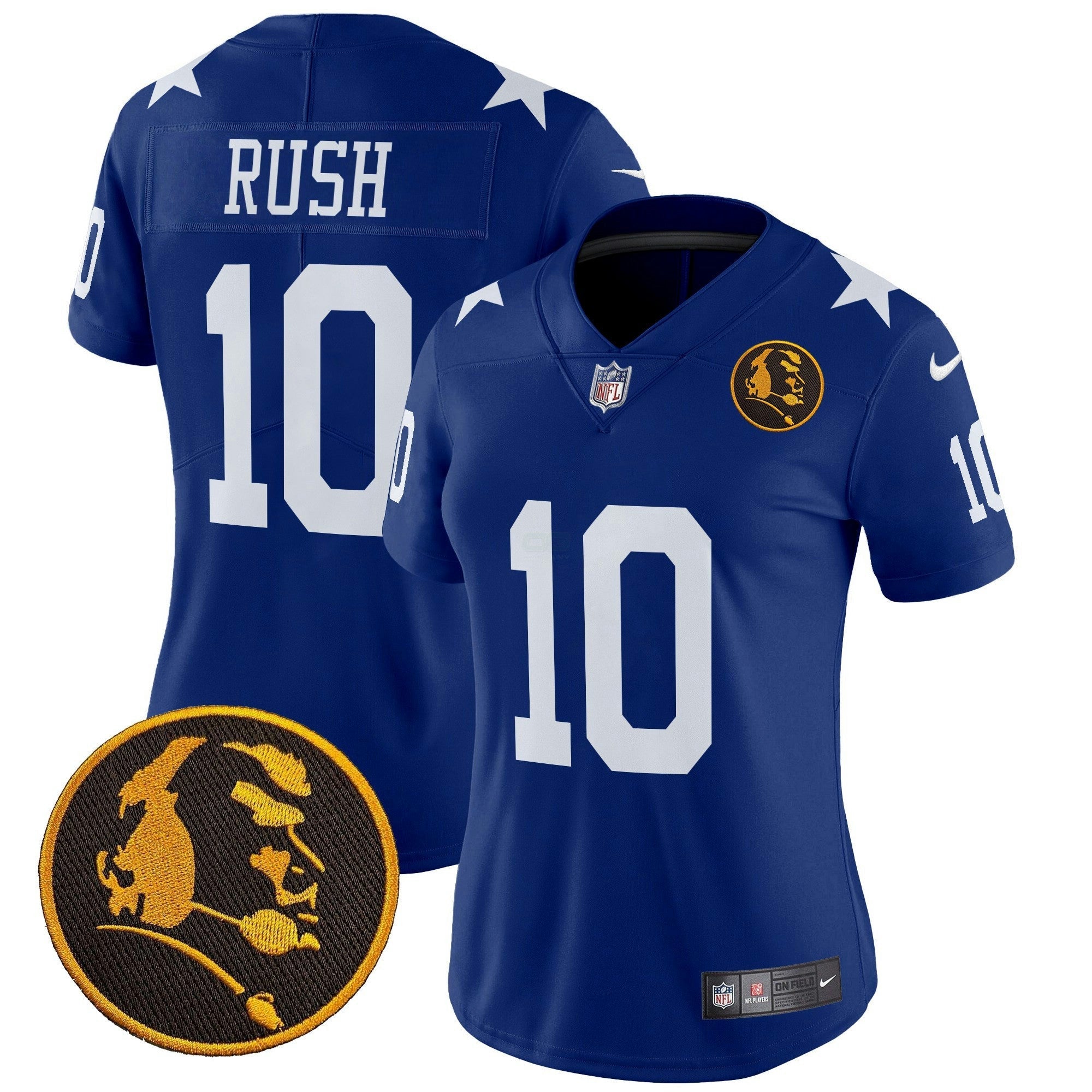 Camisa NFL Women’s Texas & John Madden Patch Vapor Limited Jersey V2