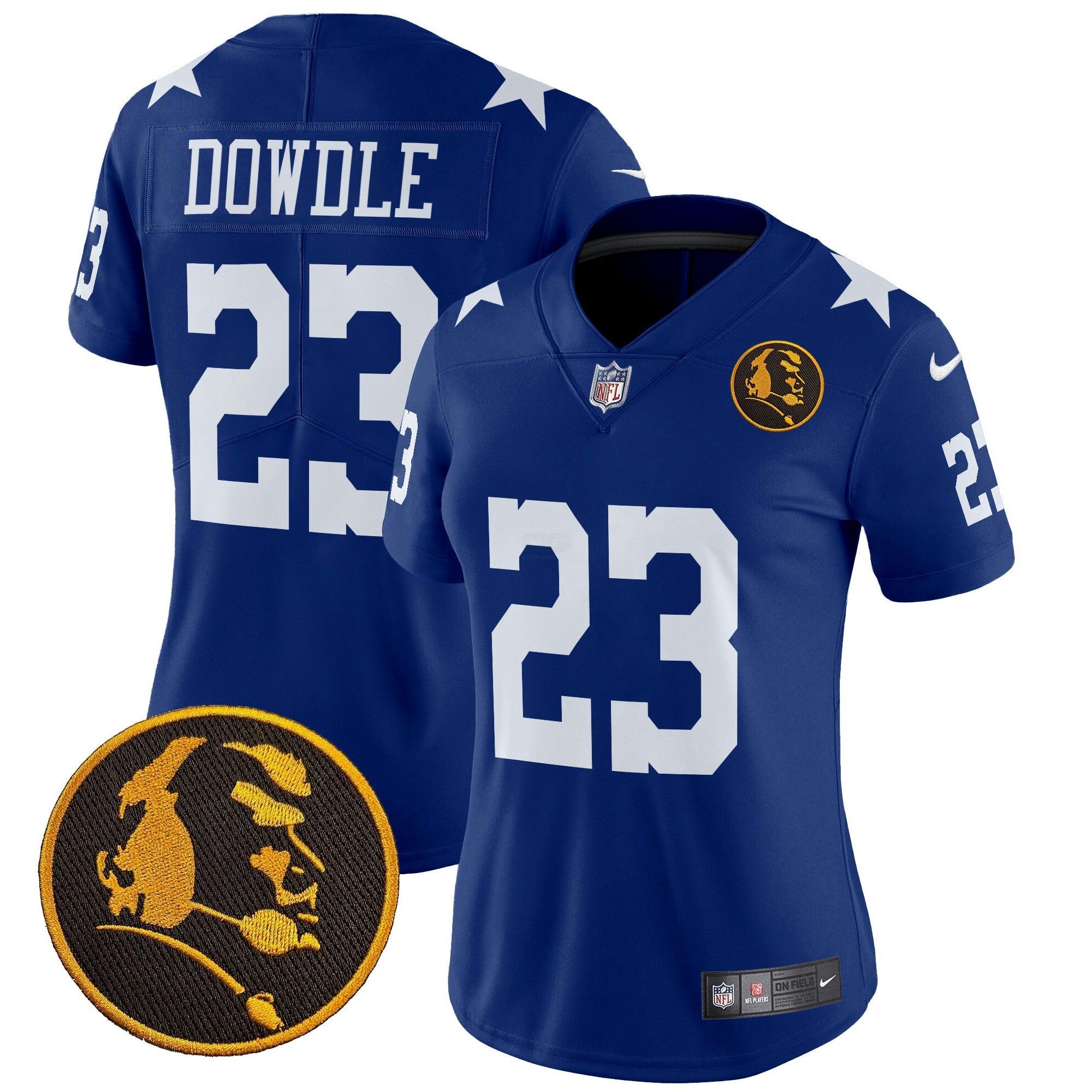 Camisa NFL Women’s Texas & John Madden Patch Vapor Limited Jersey V2