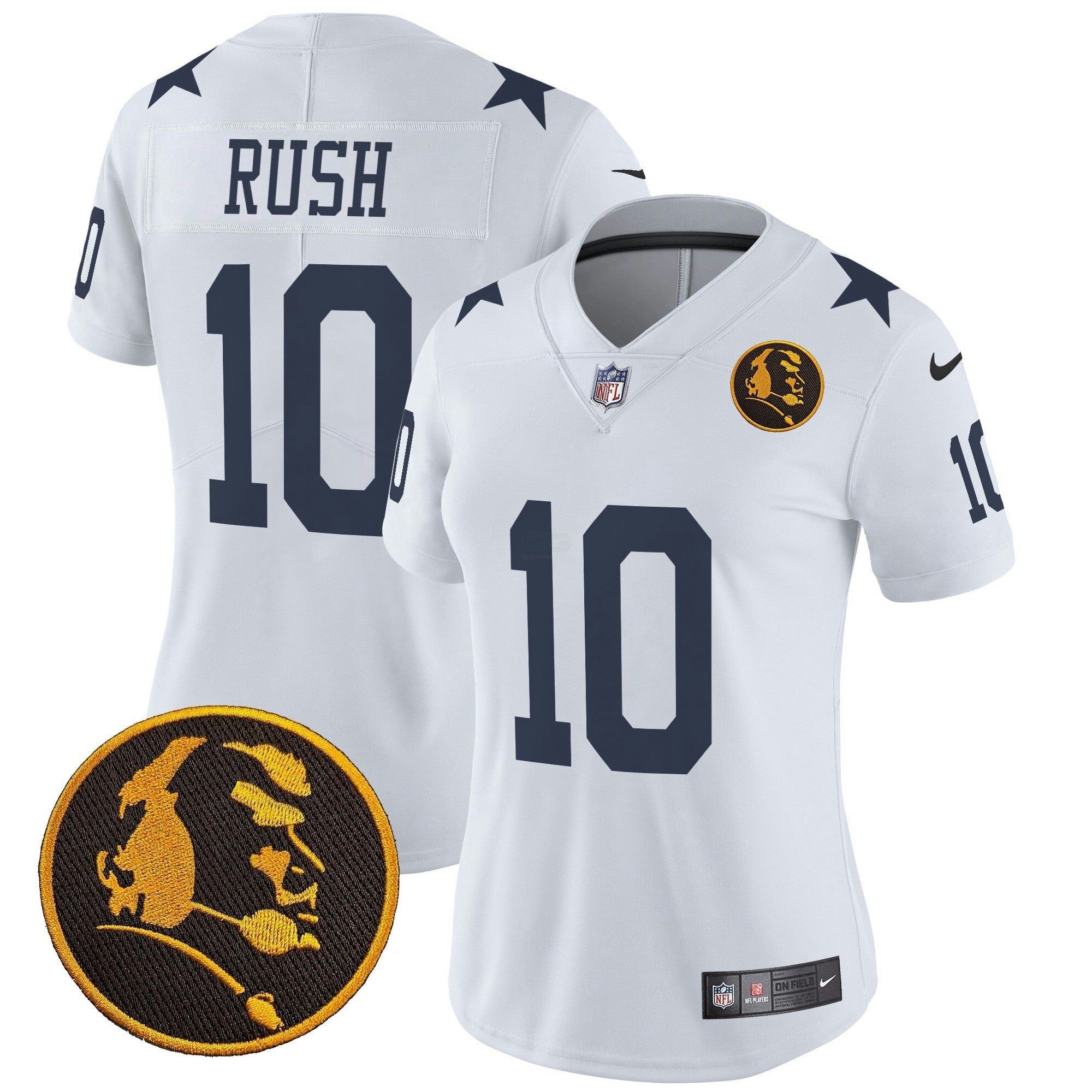 Camisa NFL Women’s Texas & John Madden Patch Vapor Limited Jersey V2