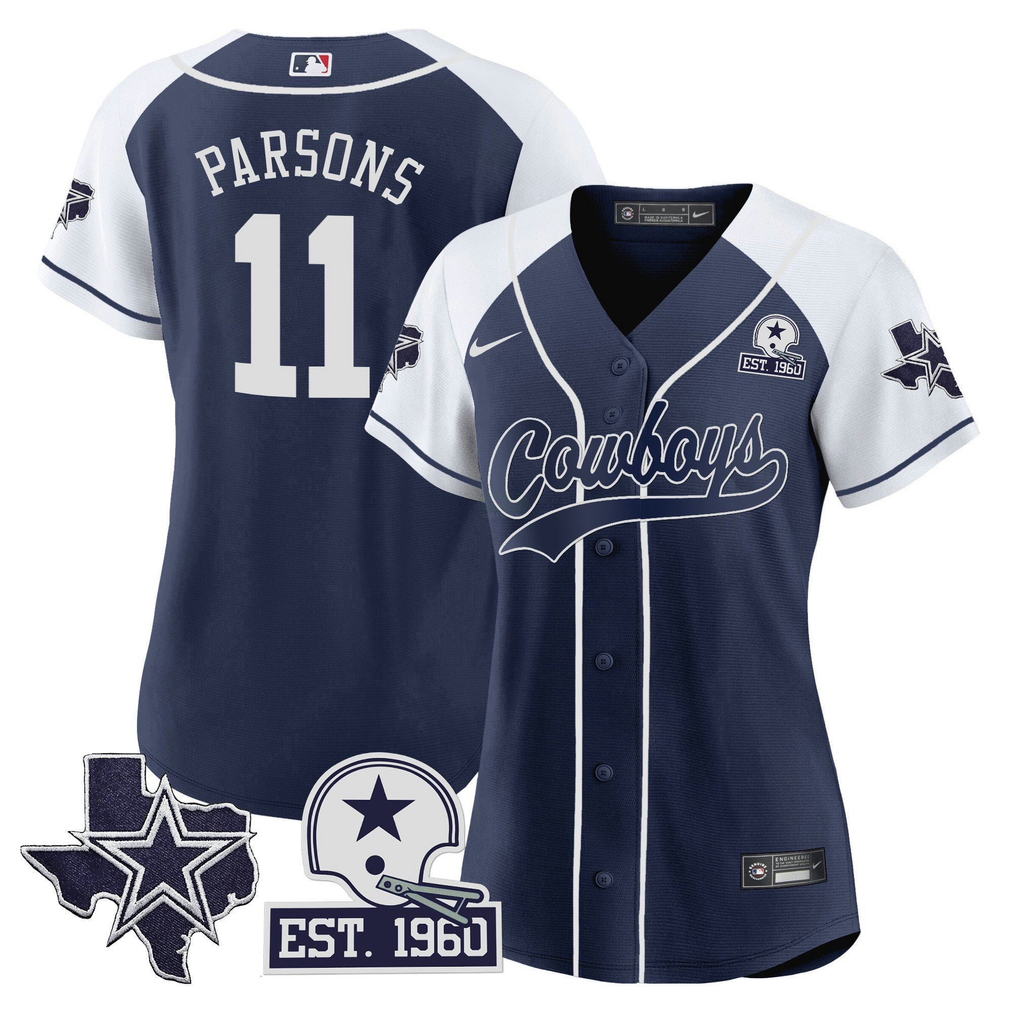 Camisa NFL Women’s Texas Patch Jersey