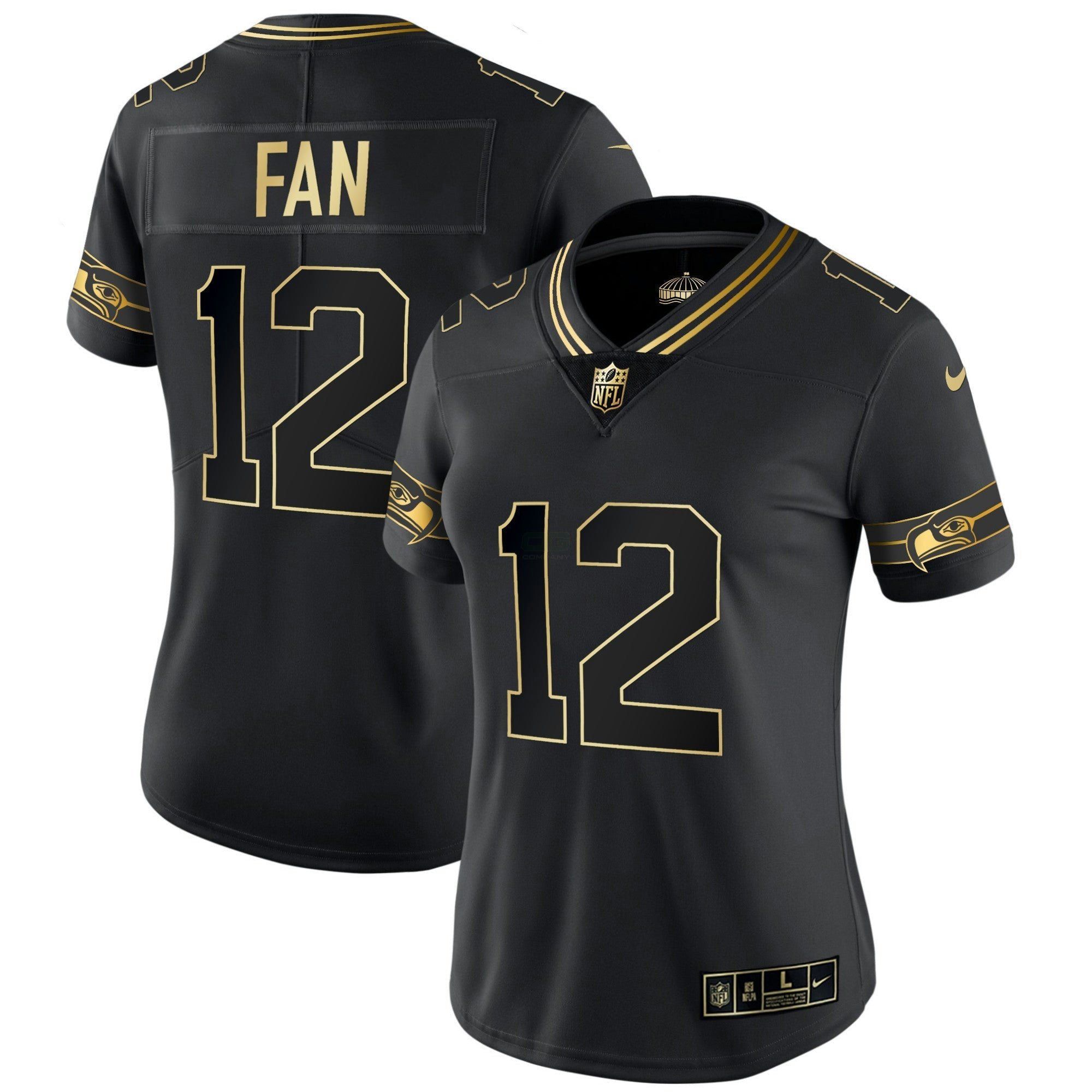 Camisa NFL Women’s Throwback & Dourada Jersey