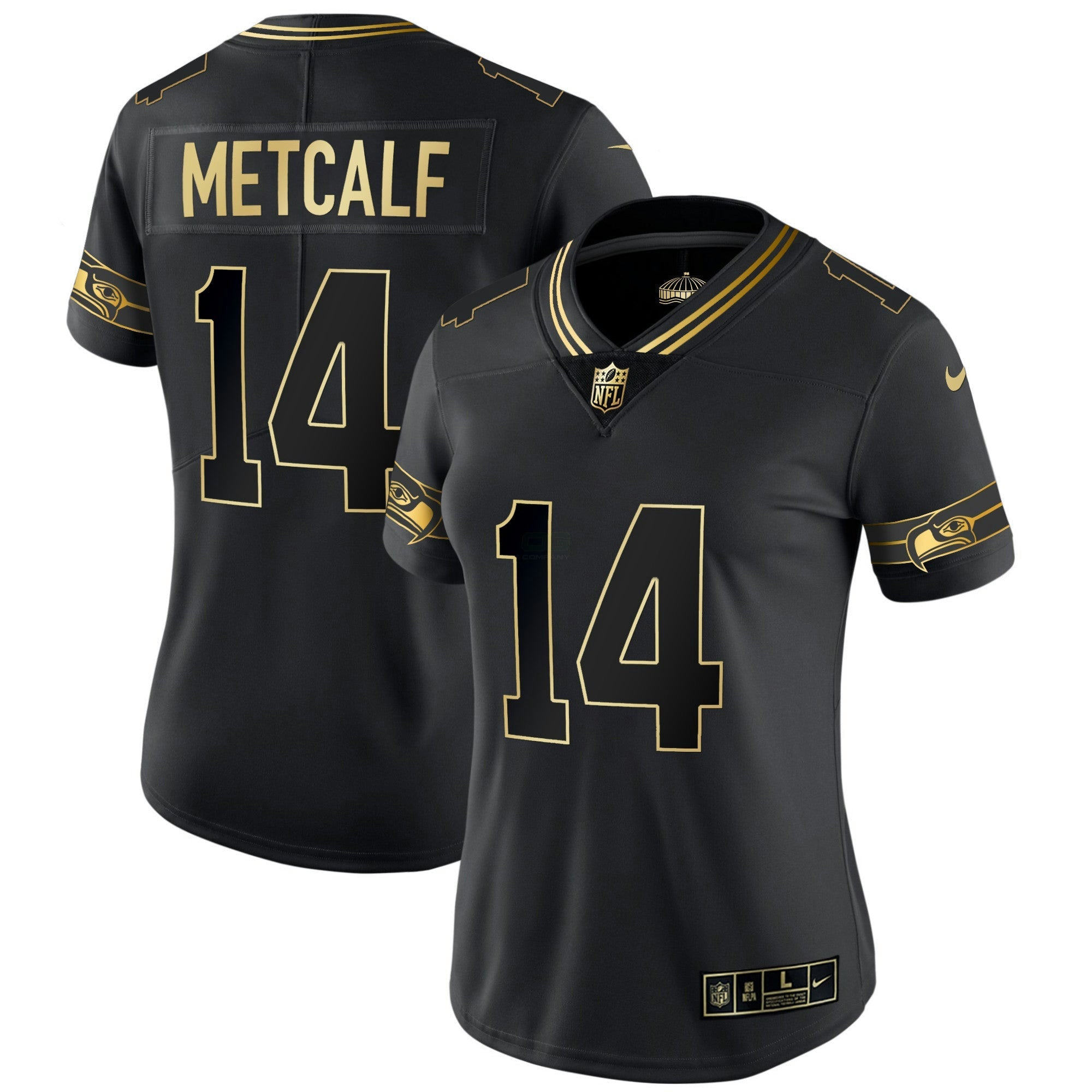 Camisa NFL Women’s Throwback & Dourada Jersey