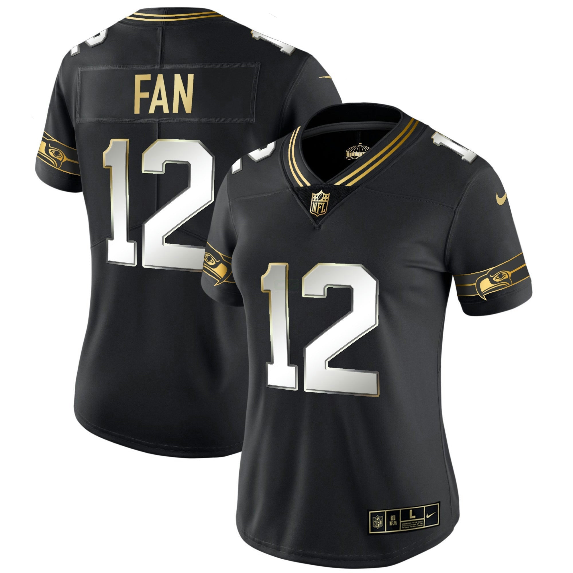 Camisa NFL Women’s Throwback & Dourada Jersey