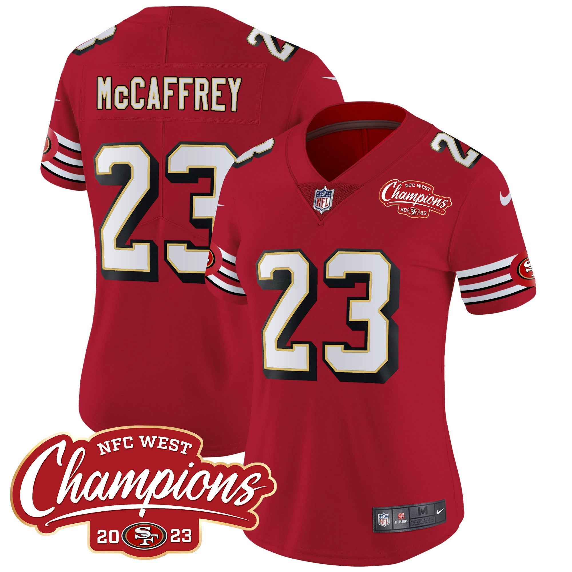 Camisa NFL Women’s Throwback NFC West Champions Patch Vapor Jersey