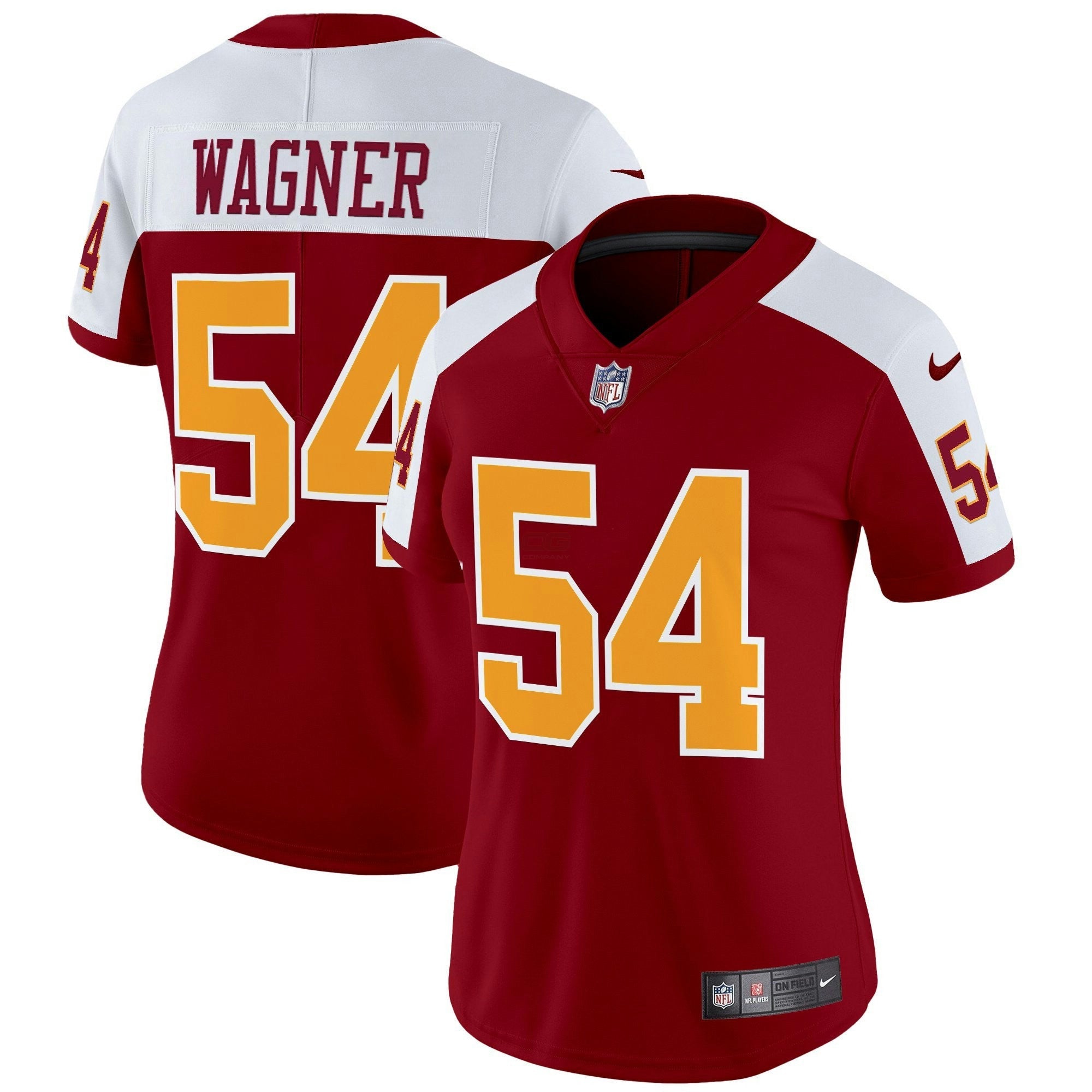 Camisa NFL Women’s Washington Redskins Throwback Vapor Limited Jersey