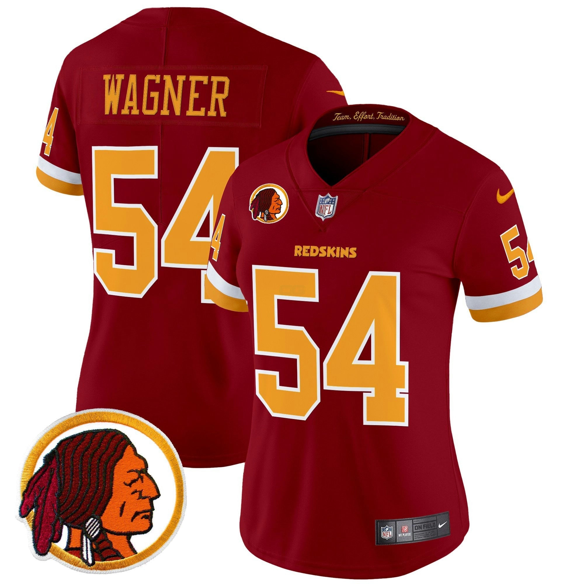 Camisa NFL Women’s Washington Redskins Throwback Vapor Limited Jersey V2