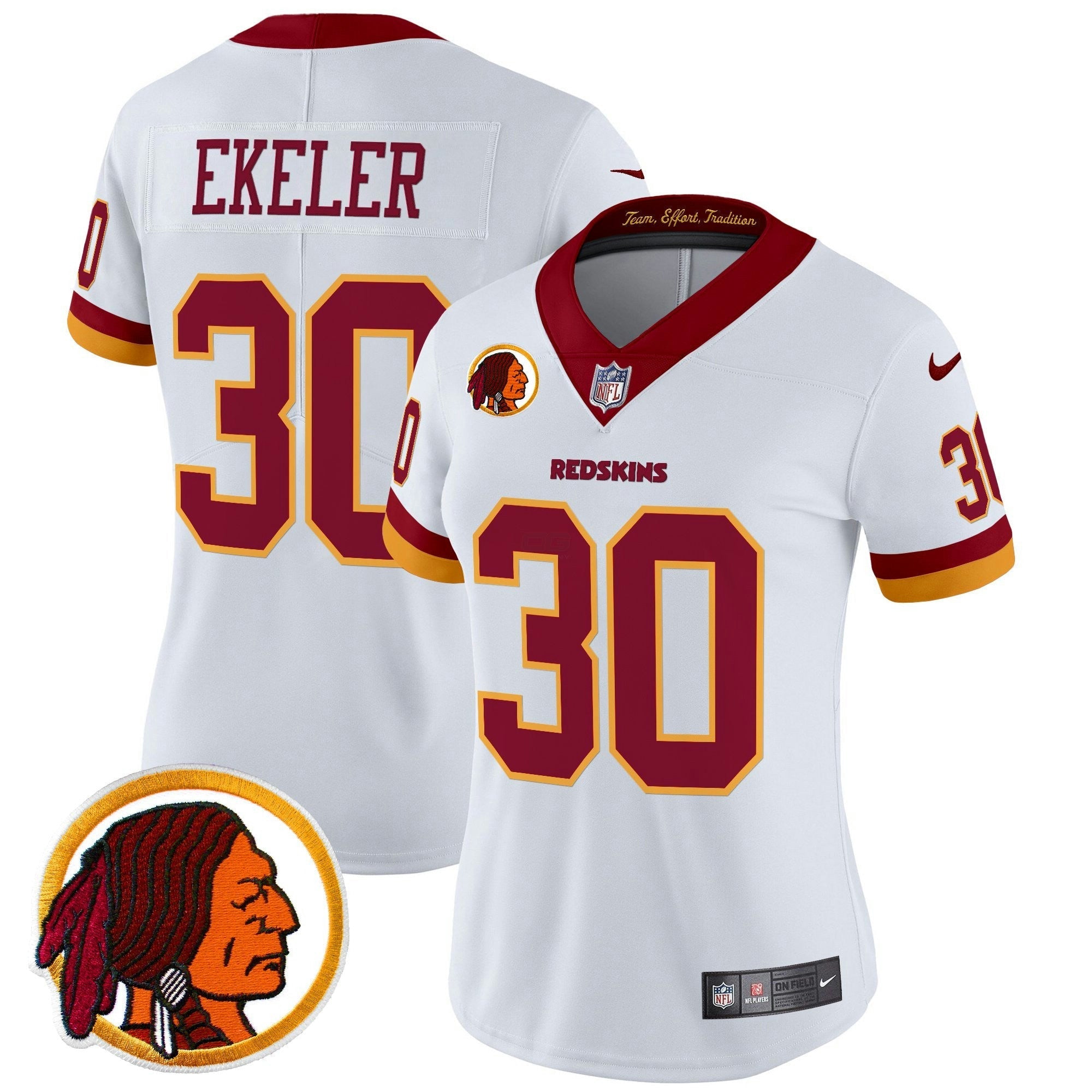 Camisa NFL Women’s Washington Redskins Throwback Vapor Limited Jersey V2
