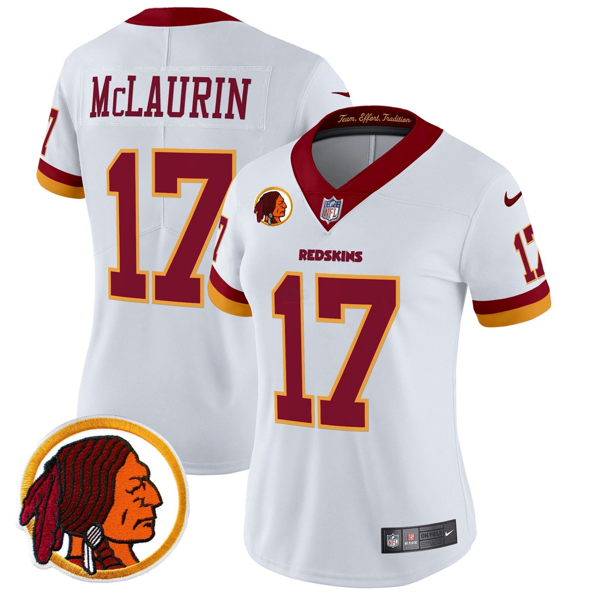 Camisa NFL Women’s Washington Redskins Throwback Vapor Limited Jersey V2