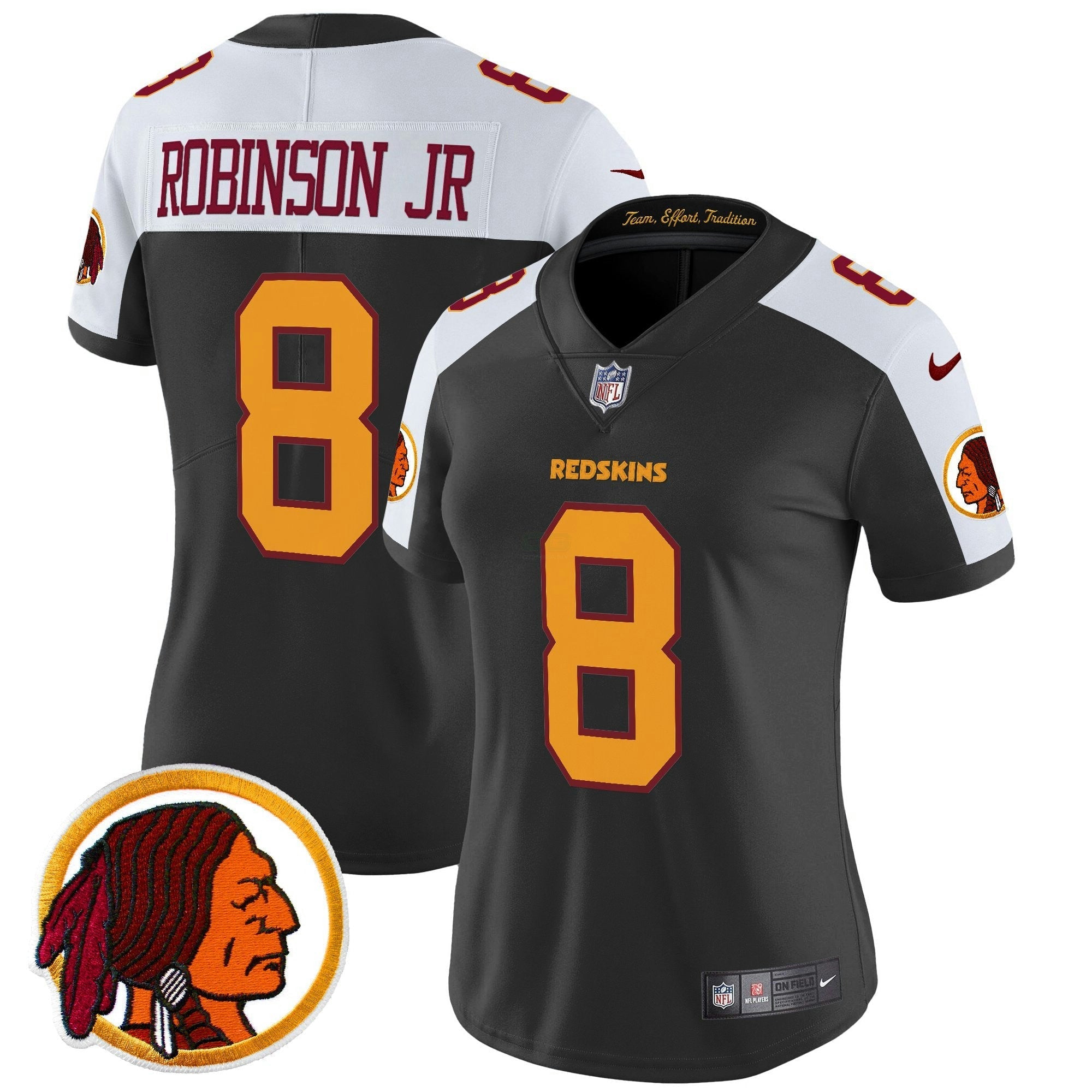 Camisa NFL Women’s Washington Redskins Throwback Vapor Limited Jersey V2