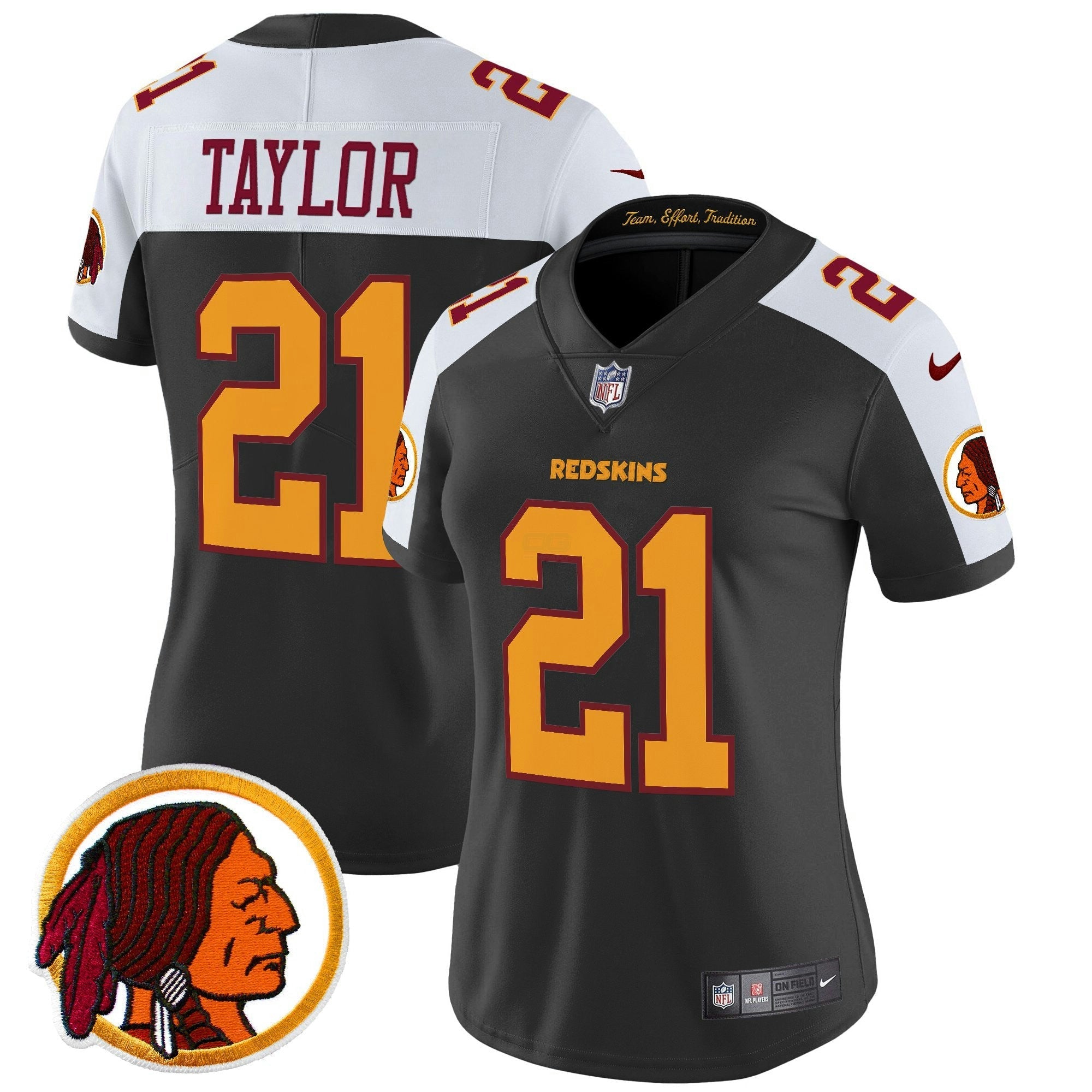 Camisa NFL Women’s Washington Redskins Throwback Vapor Limited Jersey V2