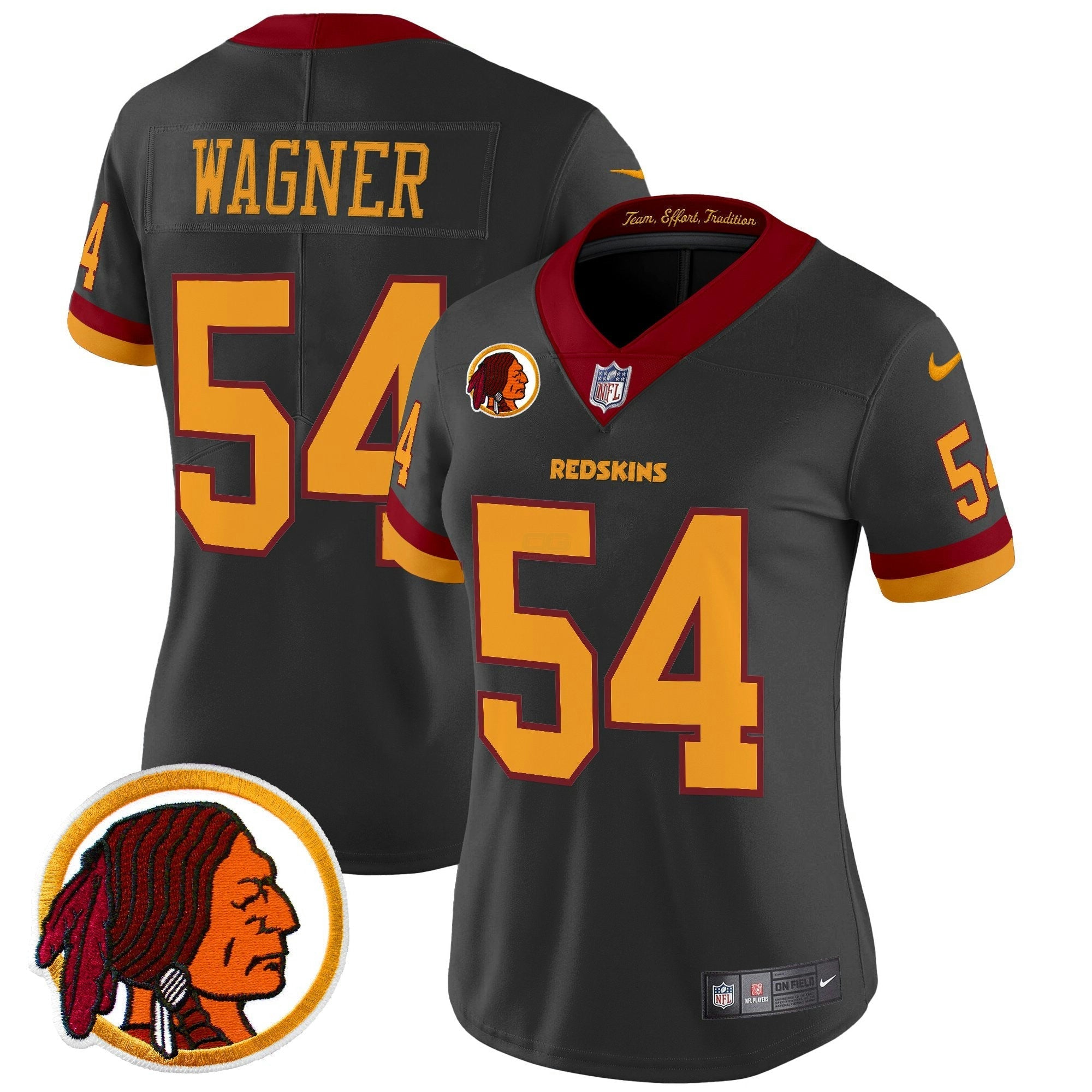 Camisa NFL Women’s Washington Redskins Throwback Vapor Limited Jersey V2