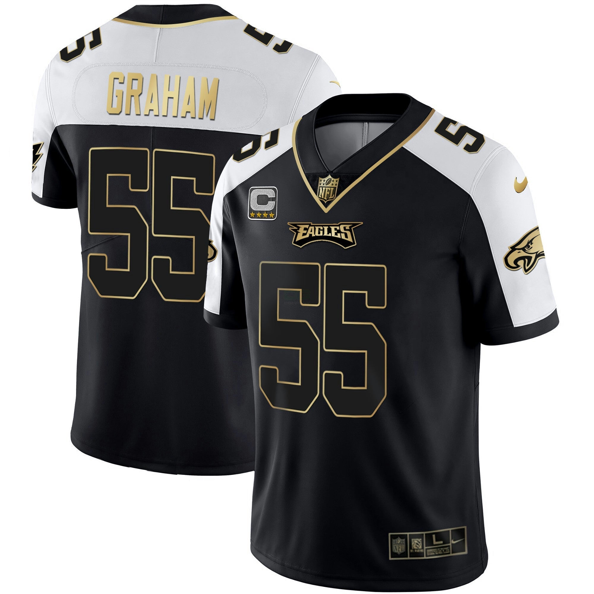 Camisa NFL Youth’s Gold & Split Vapor