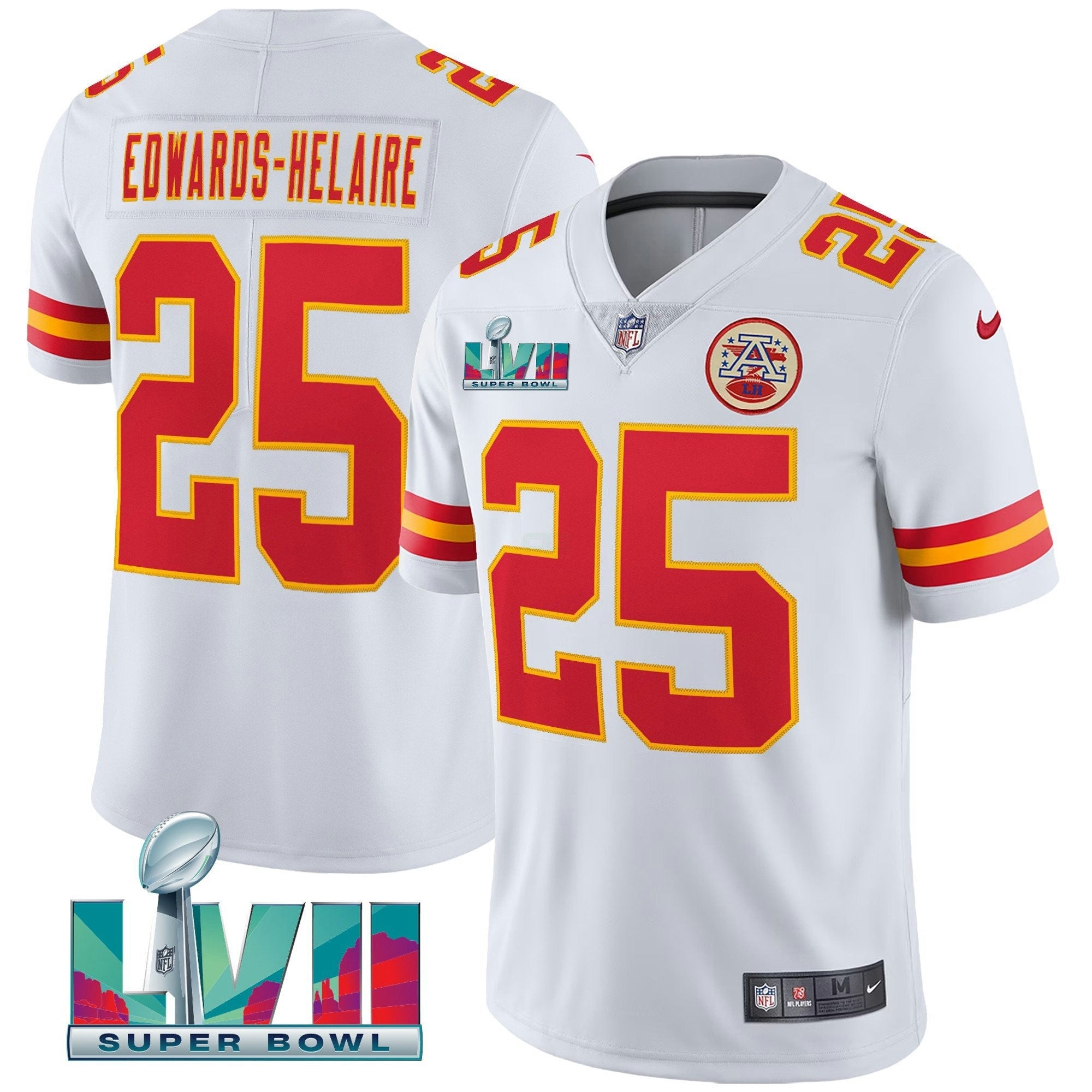 Camisa NFL Youth’s Super Bowl LVII Vapor Player Jersey