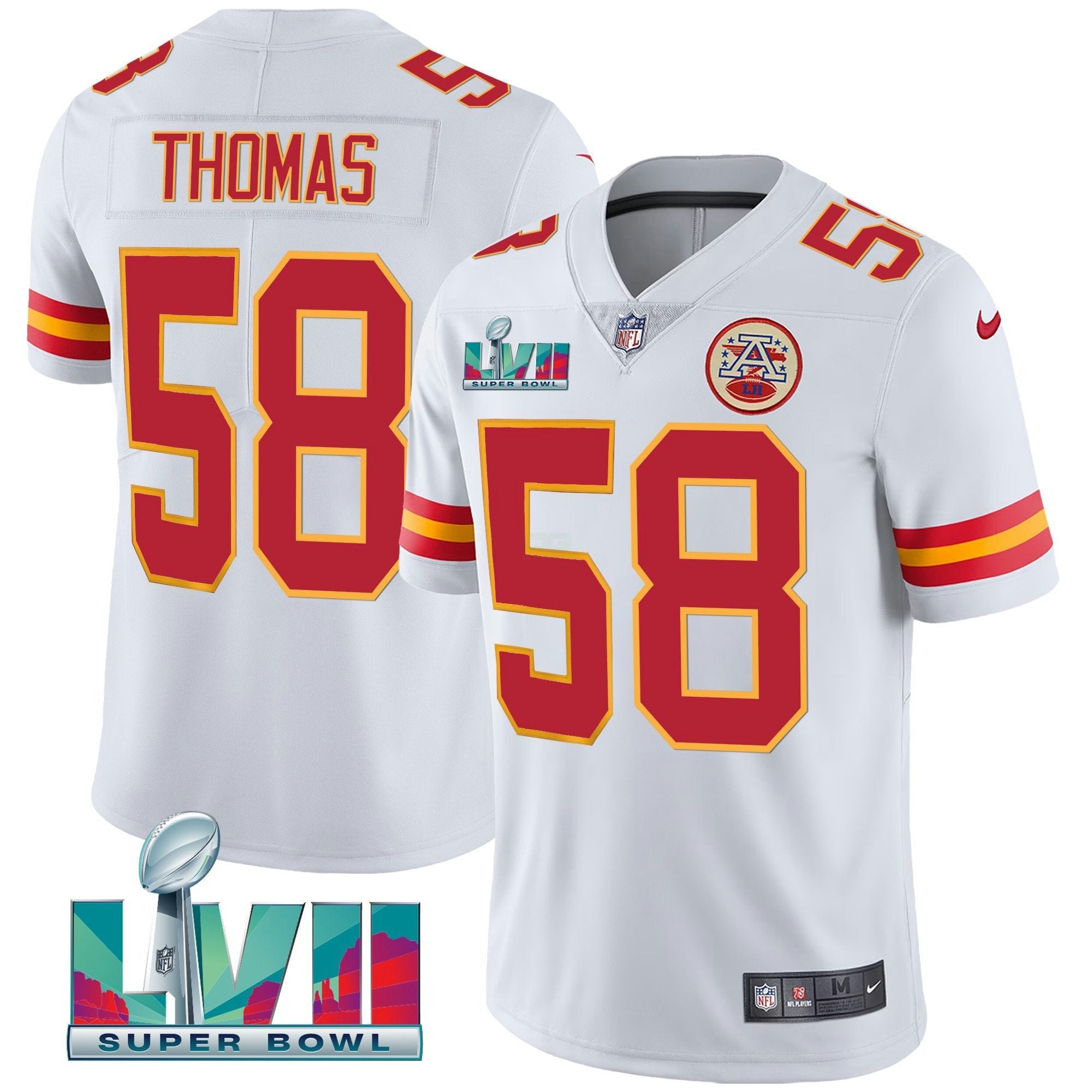 Camisa NFL Youth’s Super Bowl LVII Vapor Player Jersey