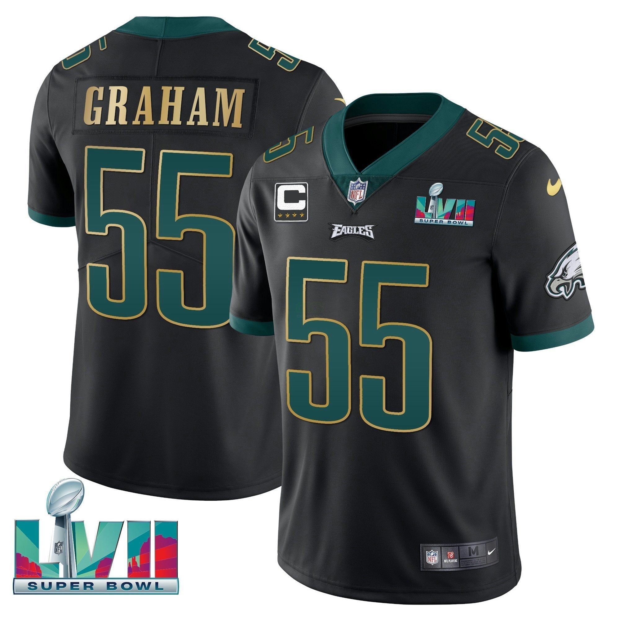 Camisa NFL Youth’s Super Bowl Patch Vapor Jersey
