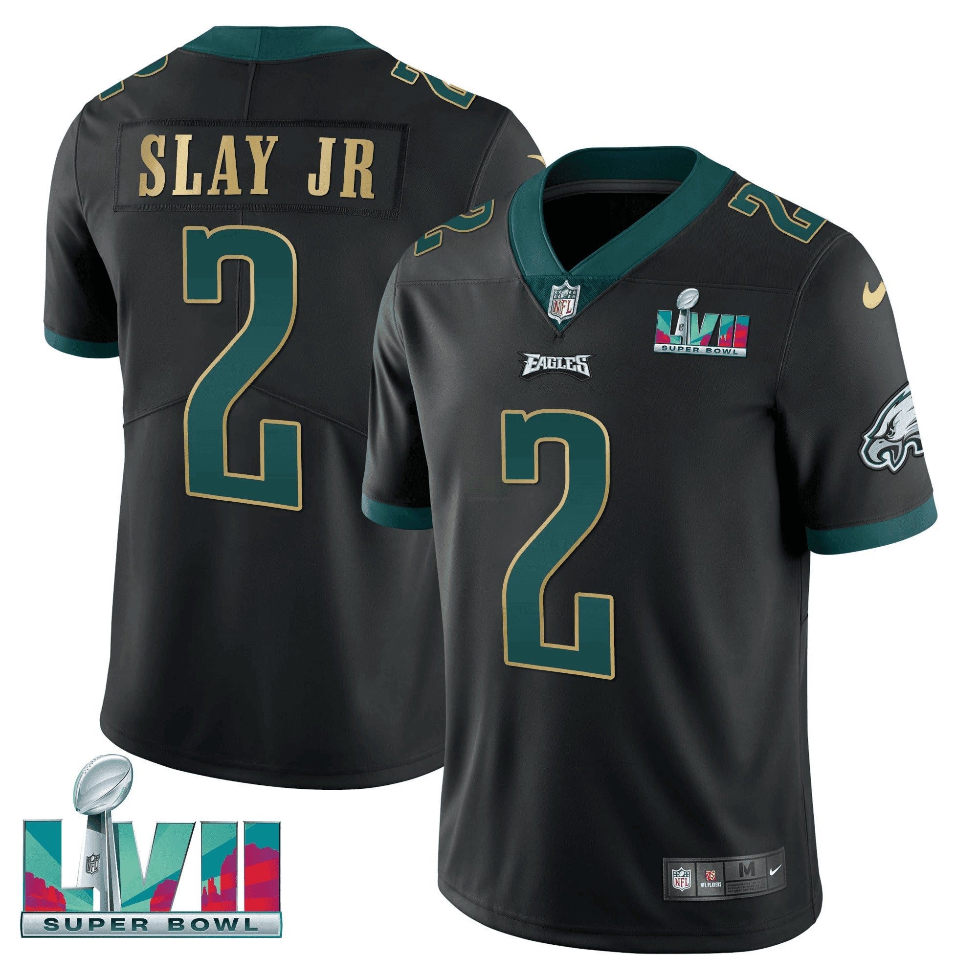 Camisa NFL Youth’s Super Bowl Patch Vapor Jersey