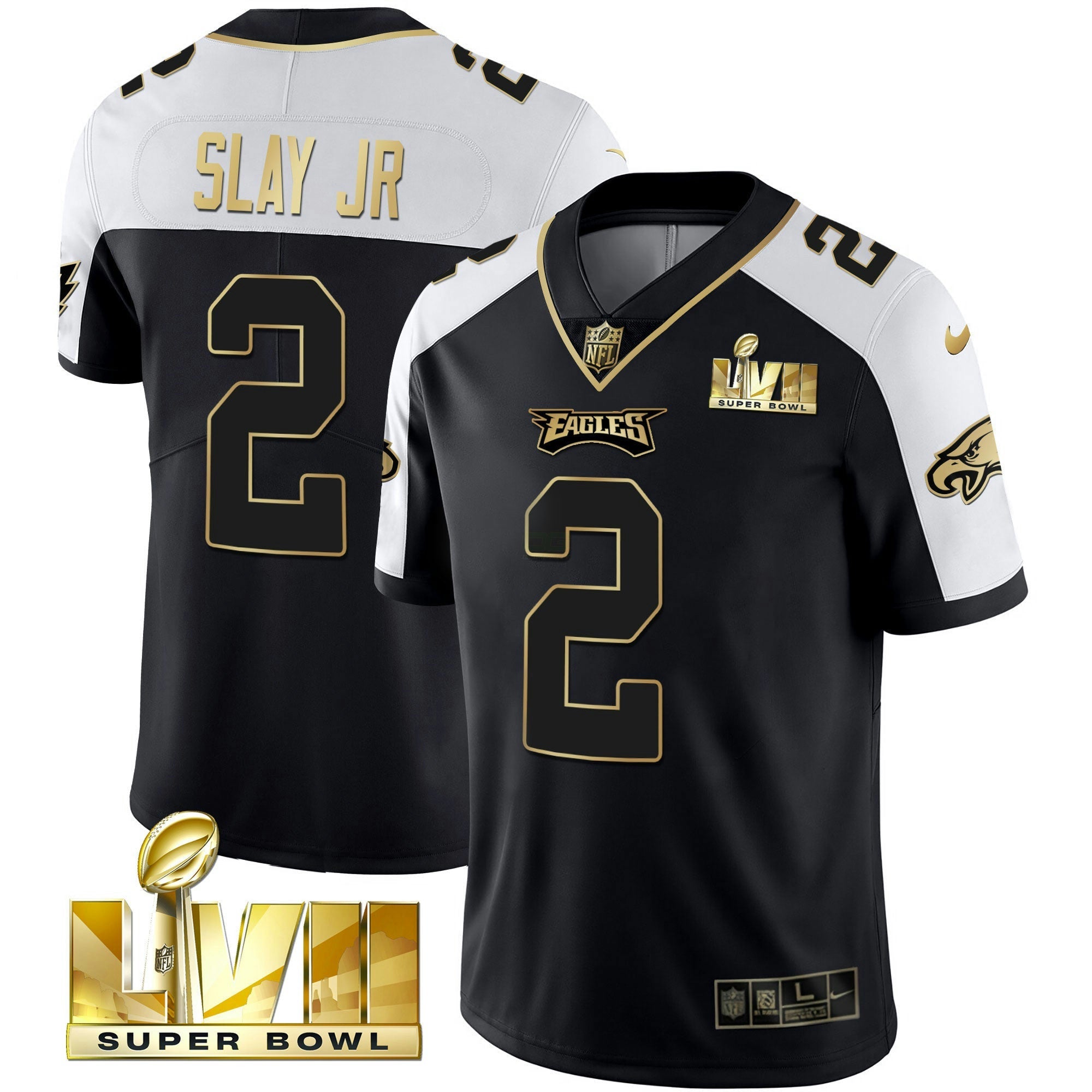 Camisa NFL Youth’s Super Bowl Vapor Dourada Jersey