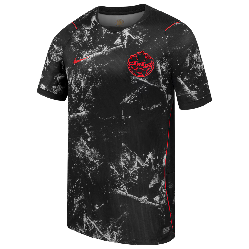 Jersey Seleção Canadá 2026 Torcedor Masculina - Preta
