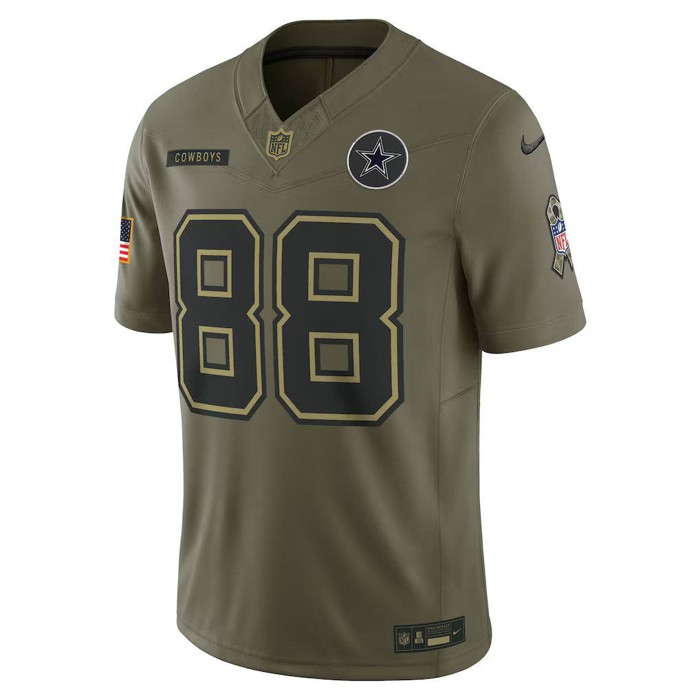Camisa NFL Dallas Cowboys Salute To Service Vapor Limited 2025