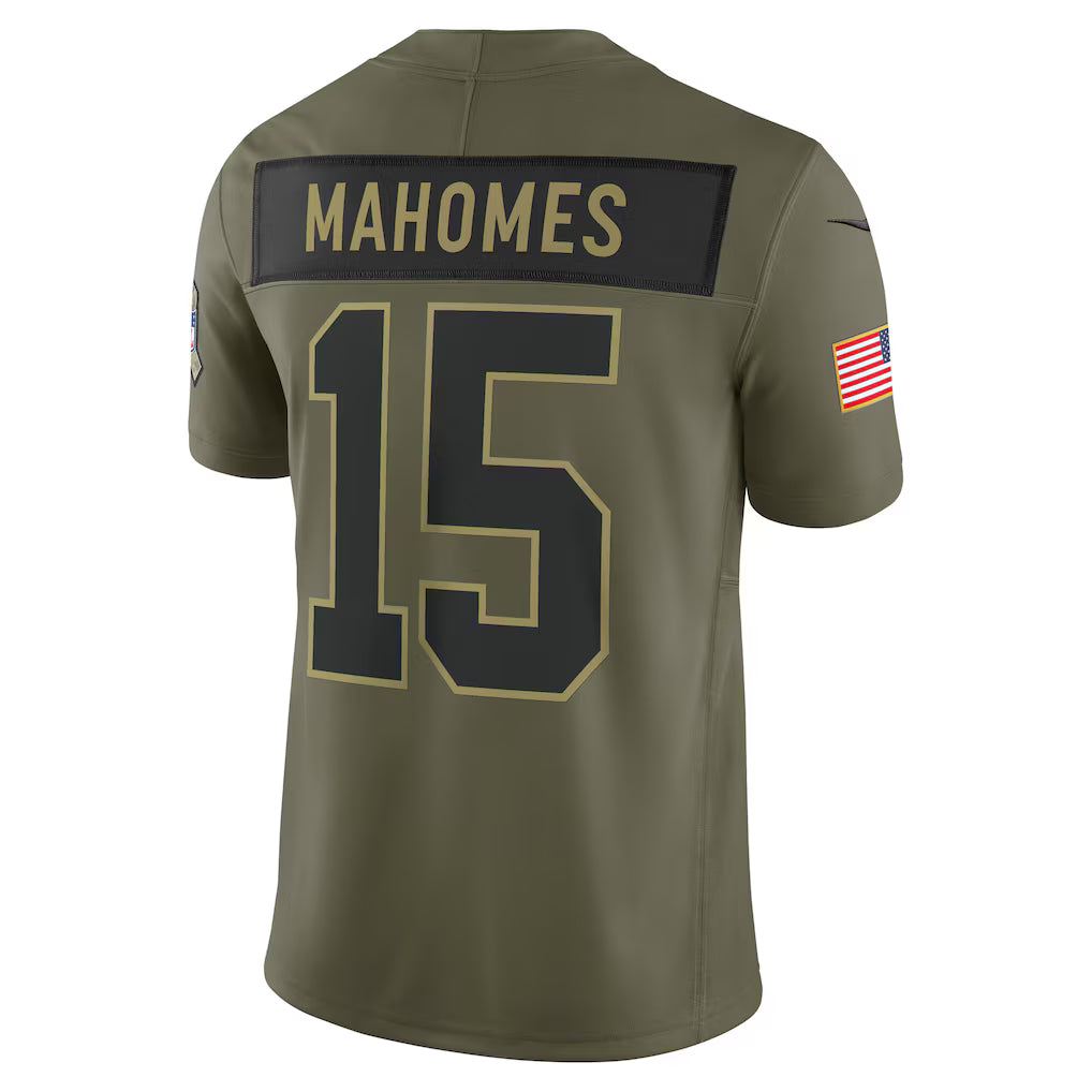 Camisa NFL Kansas City Chiefs Vapor F.U.S.E. Limited Jersey Salute To Service 2025