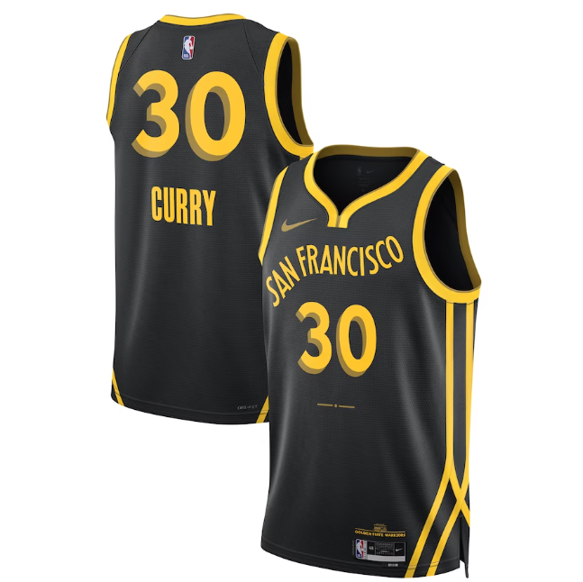 Regata NBA Infantil Golden State Warriors City Edition 23/24