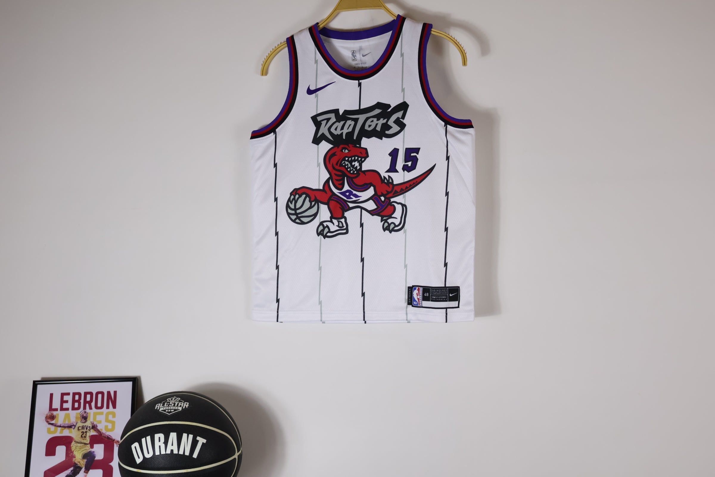 Regata Infantil Toronto Raptors Classic Edition White