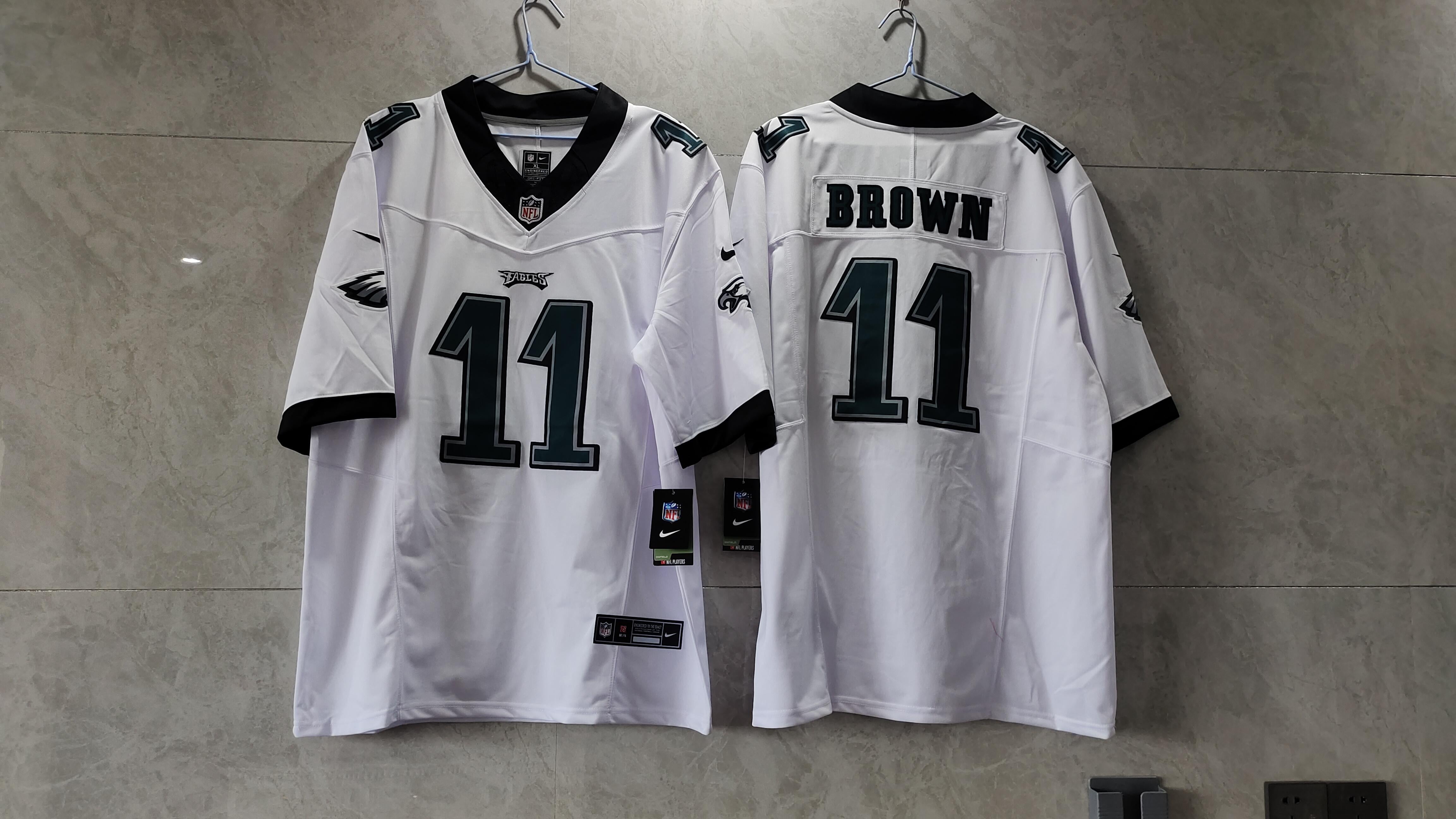 Camisa NFL Philadelphia Eagles Vapor F.U.S.E. Limited Jersey Branca