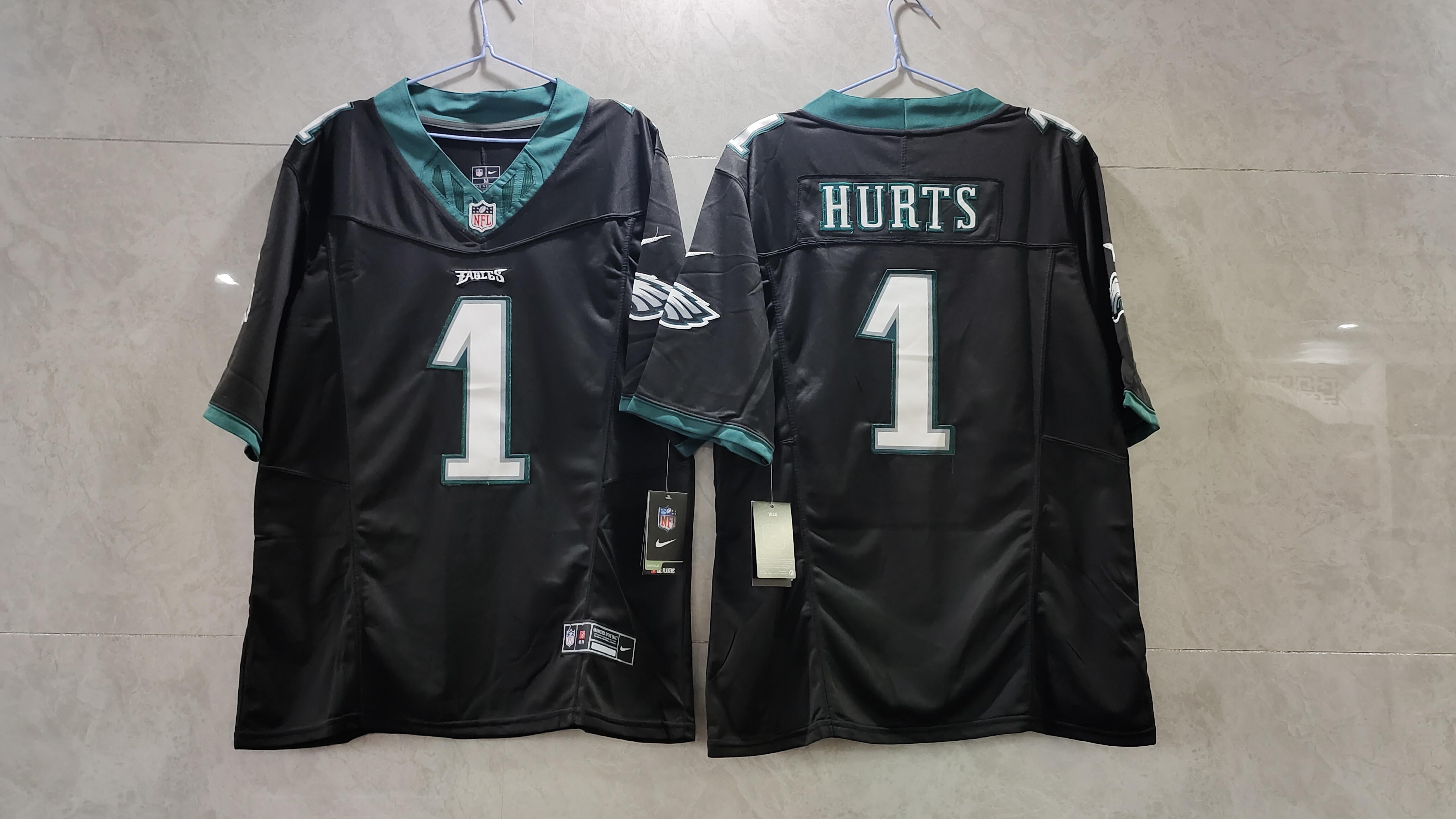Jersey Philadelphia Eagles Vapor F.U.S.E. Limited Preta - OGJERSEYSHOP