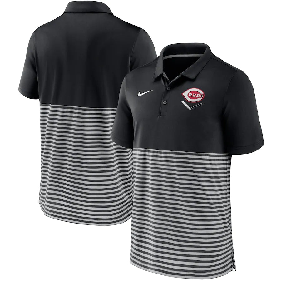 Camisa Polo Nike Cincitnnati Reds - Preta - OGJERSEYSHOP