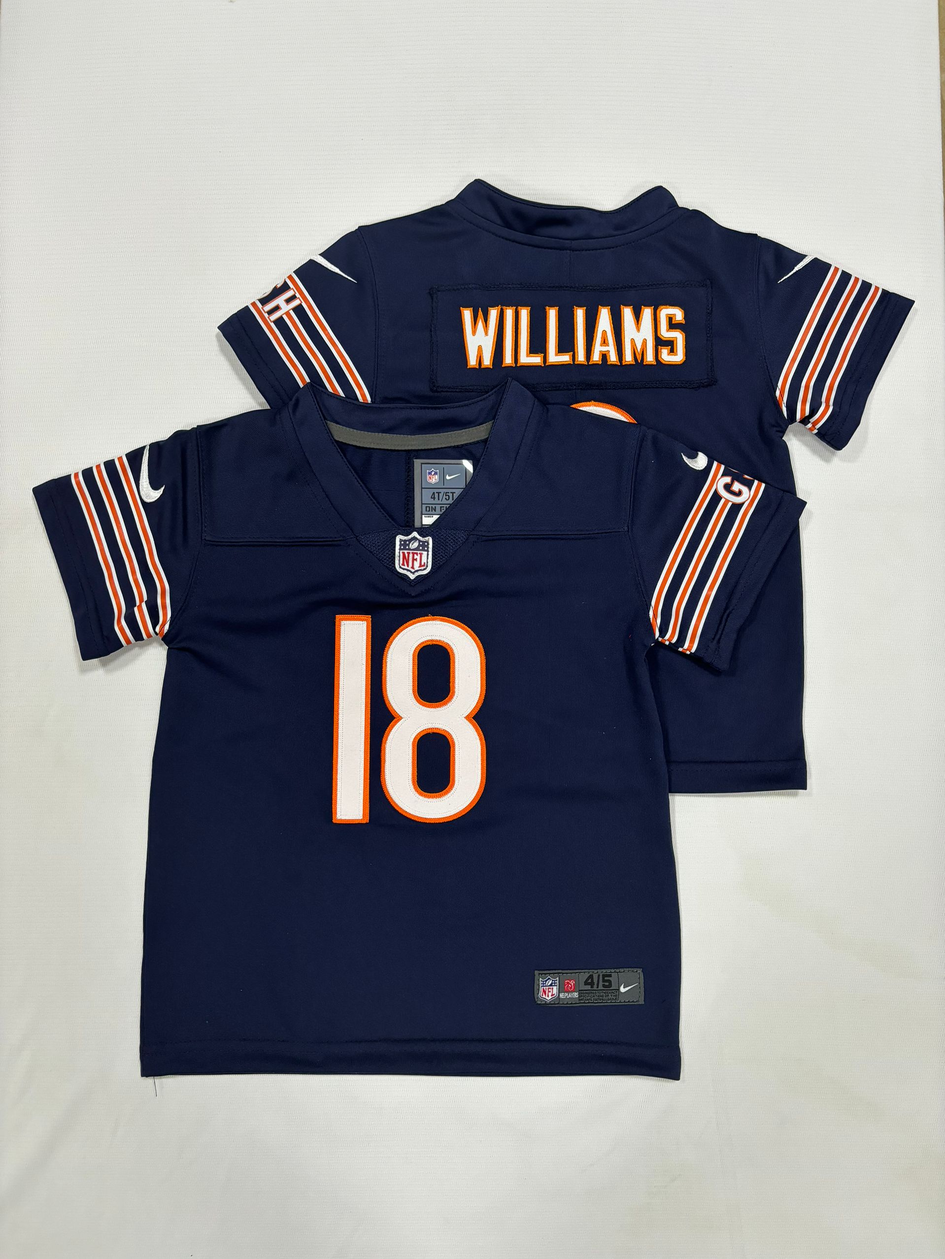 Camisa NFL Jersey Chicago Bears Vapor Limited Baby Azul