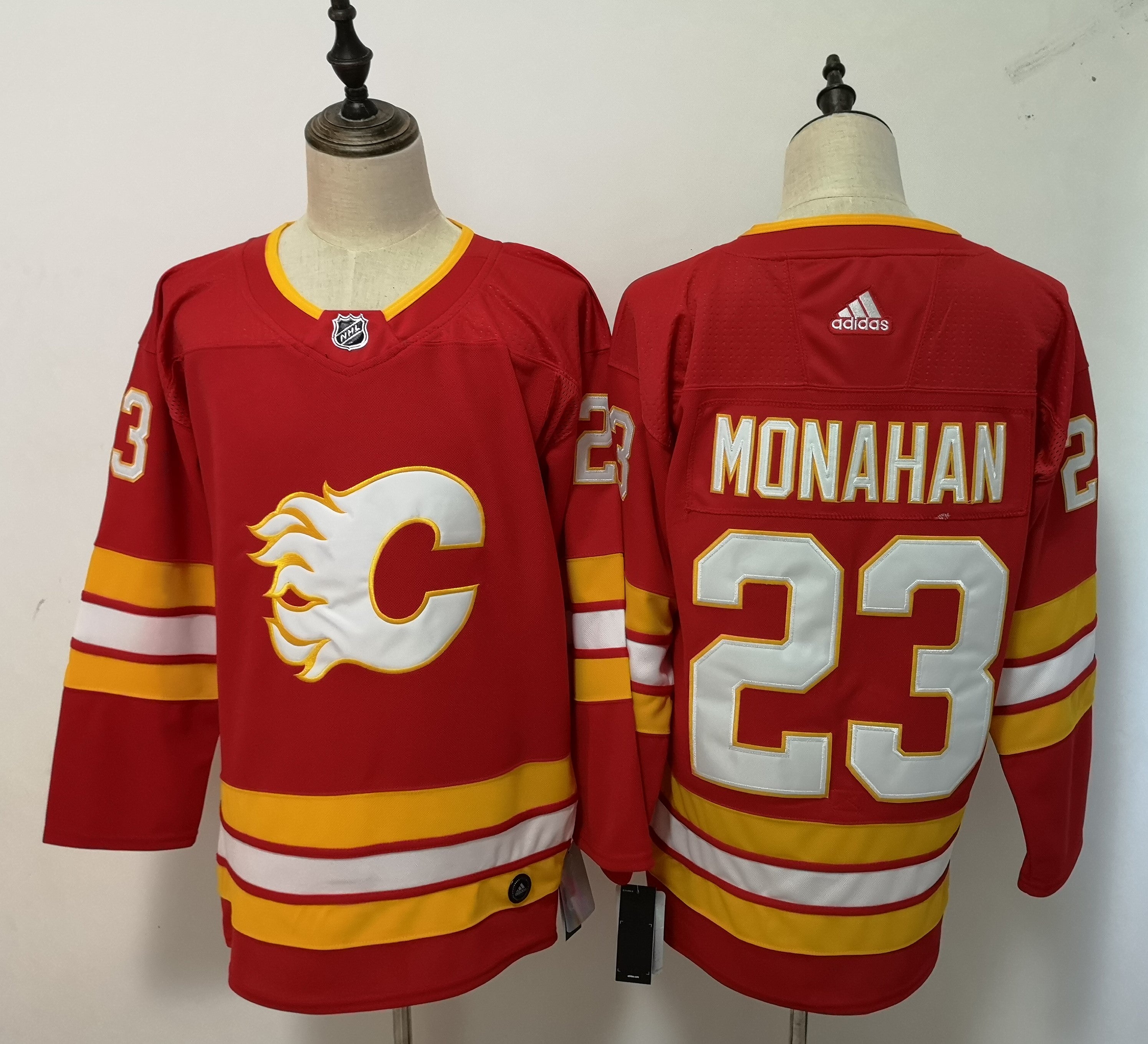 Camisa NHL Calgary Flames Jersey Vermelha/Amarela