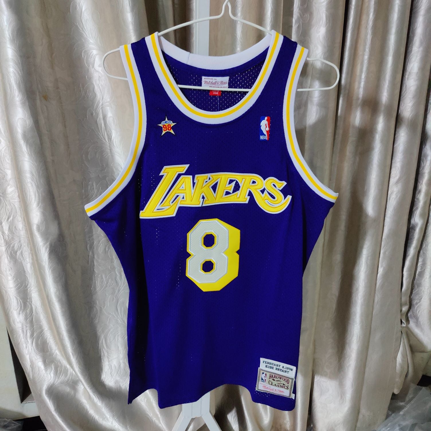 Regata Authentic Los Angeles Lakers Kobe Bryant All-Star 98 - OGJERSEYSHOP