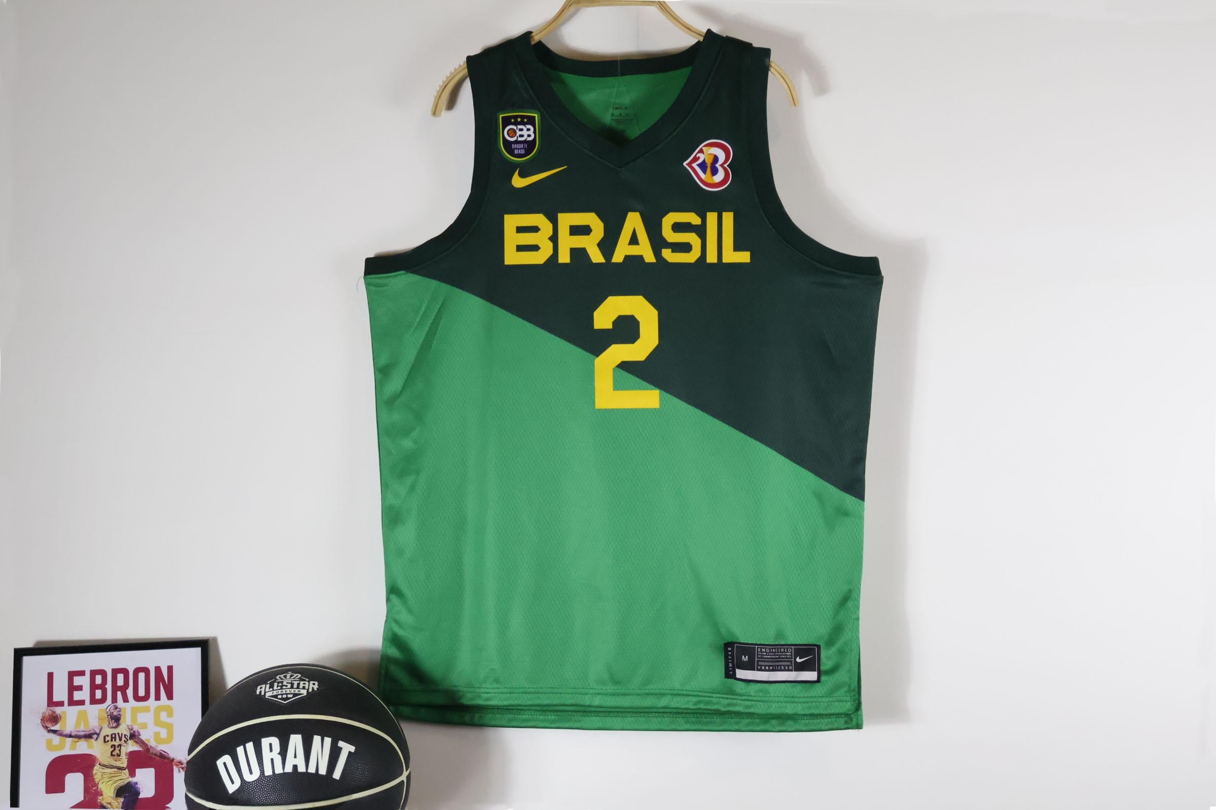 Regata Brasil FIBA World Cup 2023 - Verde - OGJERSEYSHOP