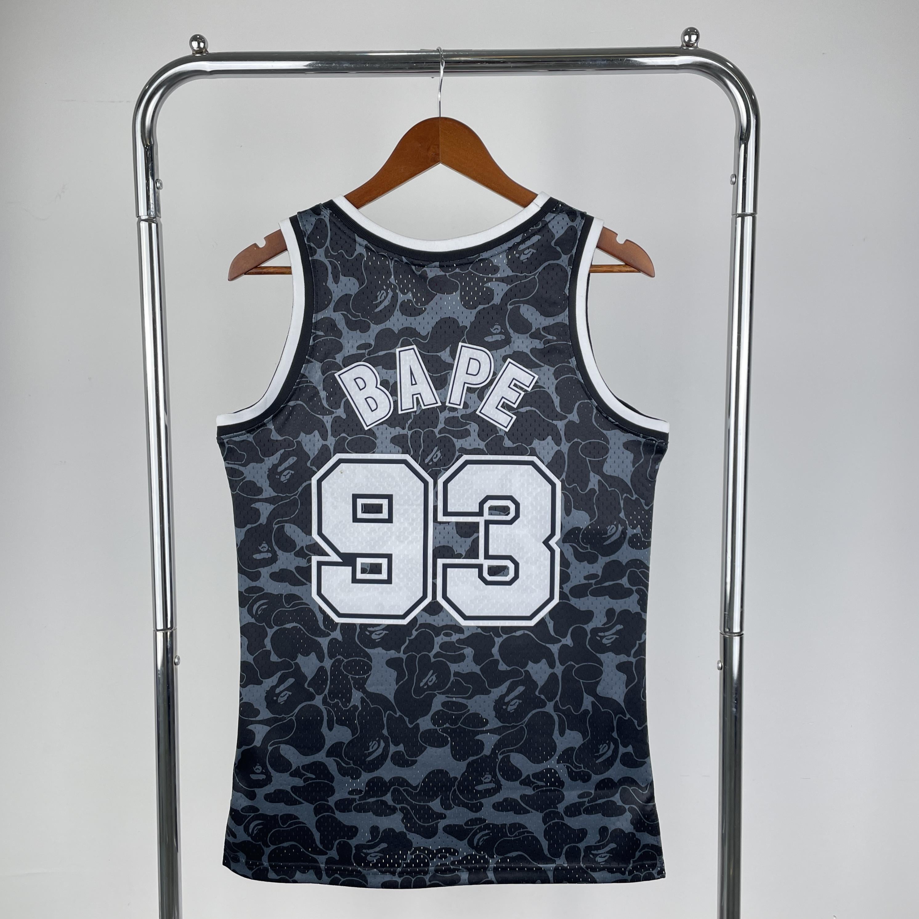 Regata Swingman BAPE X Brooklyn Nets Mitchell & Ness Hardwood Classics 1993 - OGJERSEYSHOP
