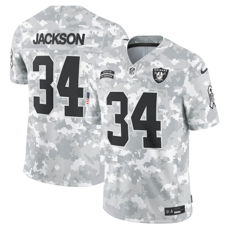 Camisa NFL Las Vegas Raiders Vapor F.U.S.E. Limited Jersey Salute To Service 2024
