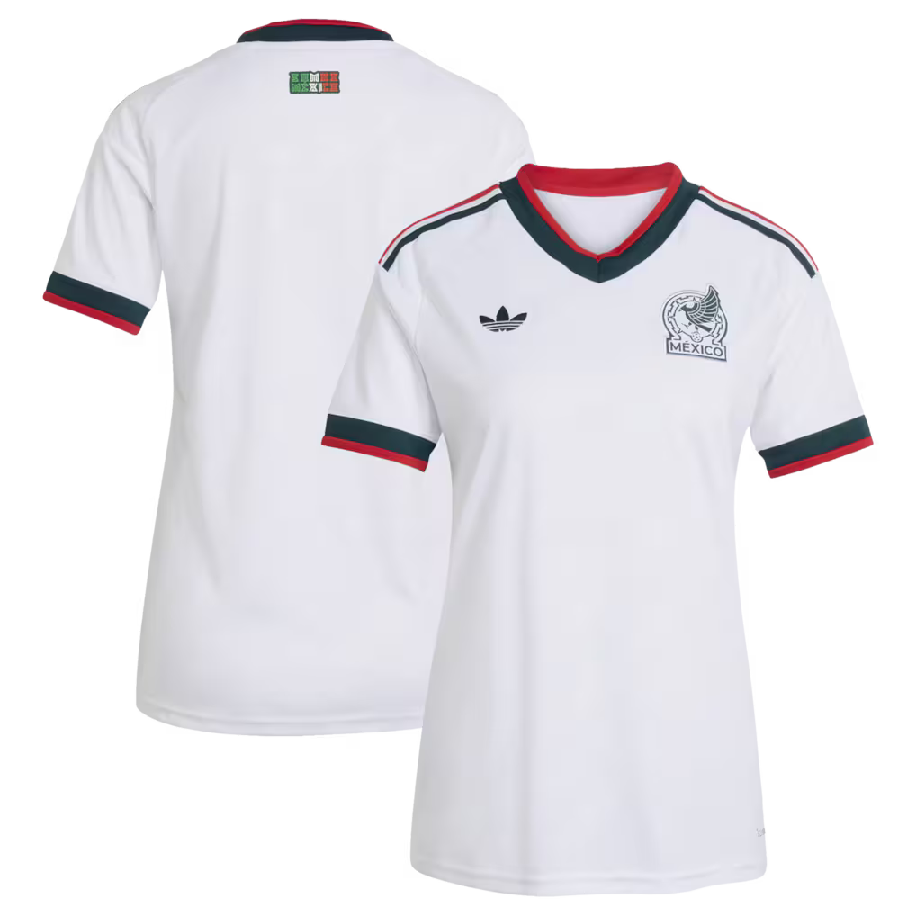Jersey Seleção México 2026 Torcedora Feminina - Branca