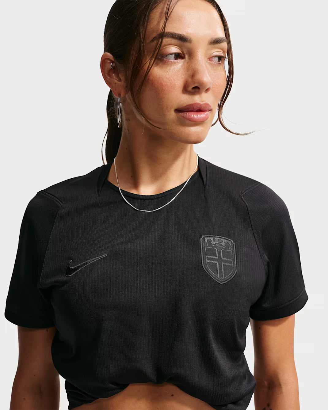 Jersey Seleção Noruega 2026 Torcedora Feminina - Cinza