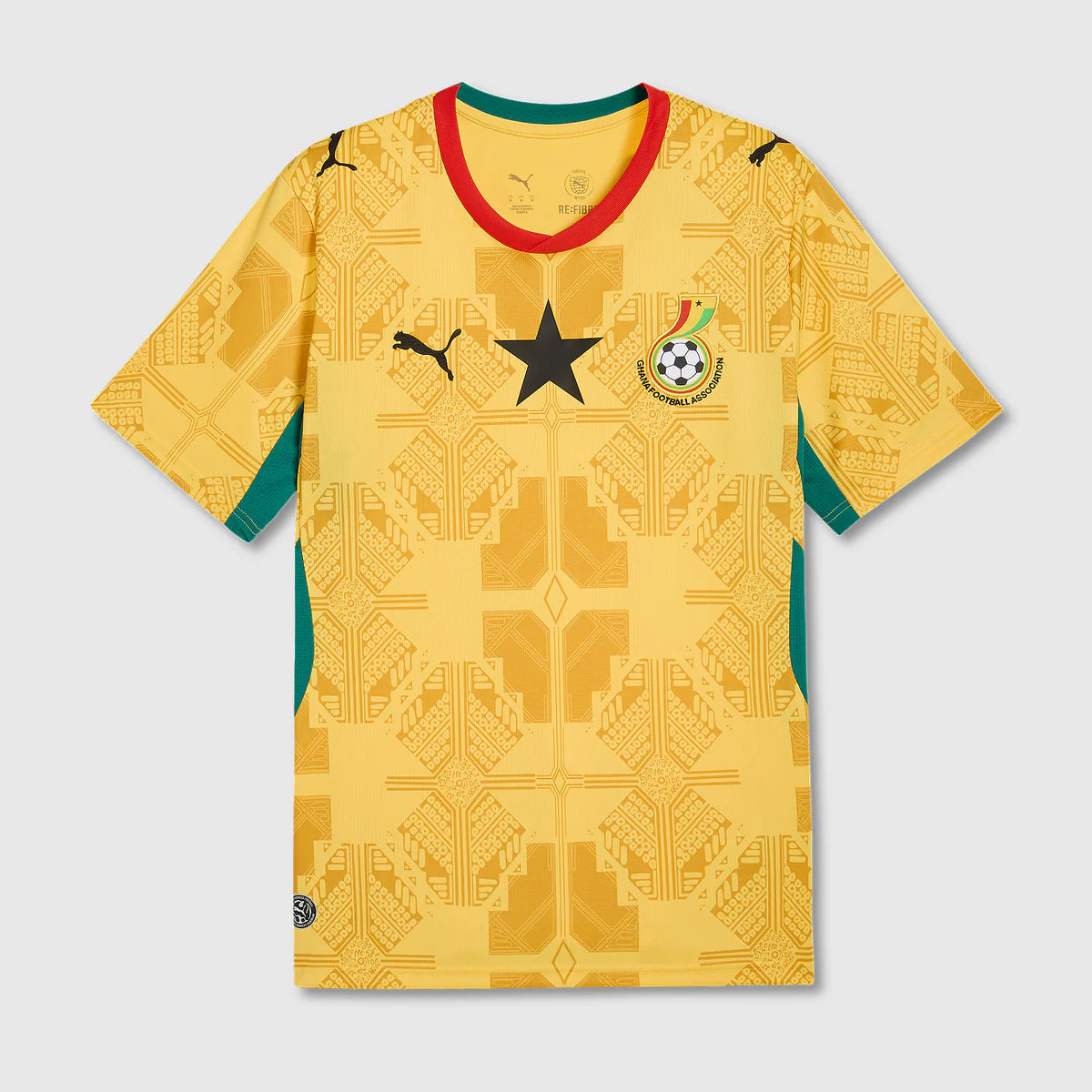 Jersey Seleção Gana 2026 Torcedor Masculina - Amarela