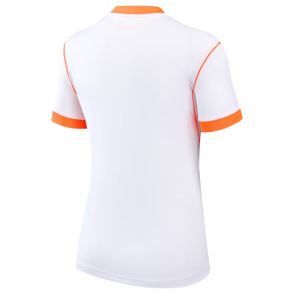 Jersey Seleção Holanda 2026 Torcedora Feminina - Branca