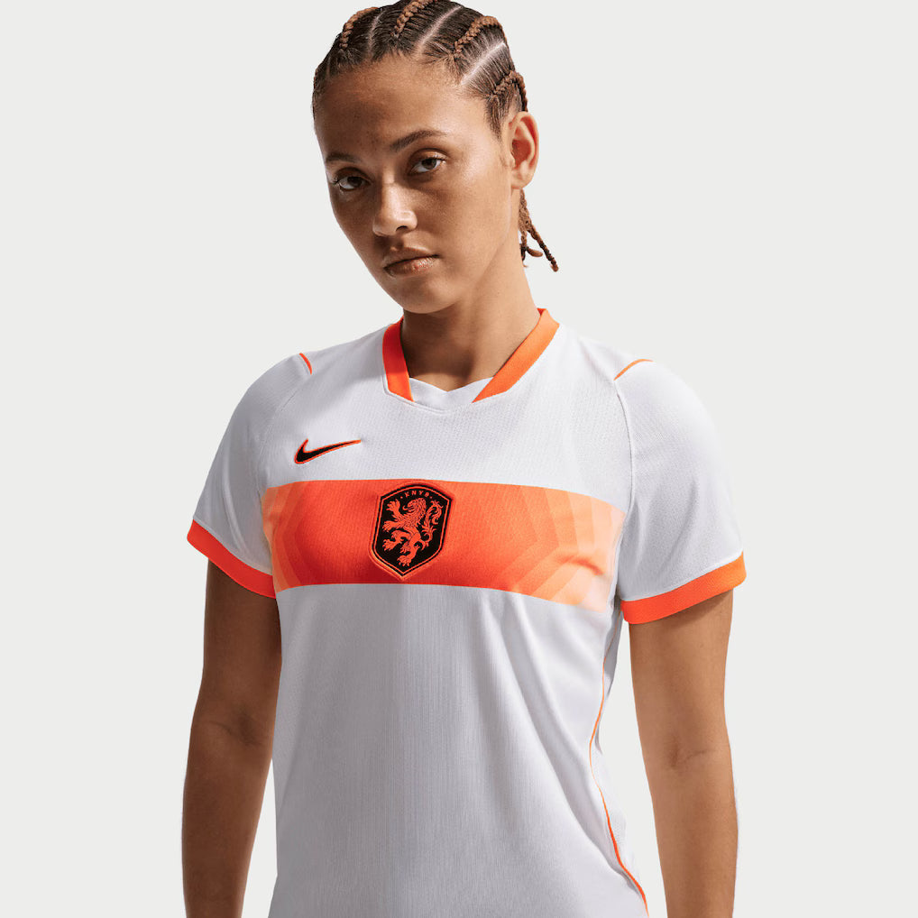 Jersey Seleção Holanda 2026 Torcedora Feminina - Branca