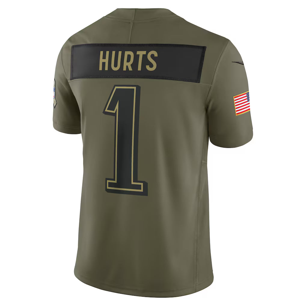 Camisa NFL Philadelphia Eagles Vapor F.U.S.E. Limited Jersey Salute To Service 2025